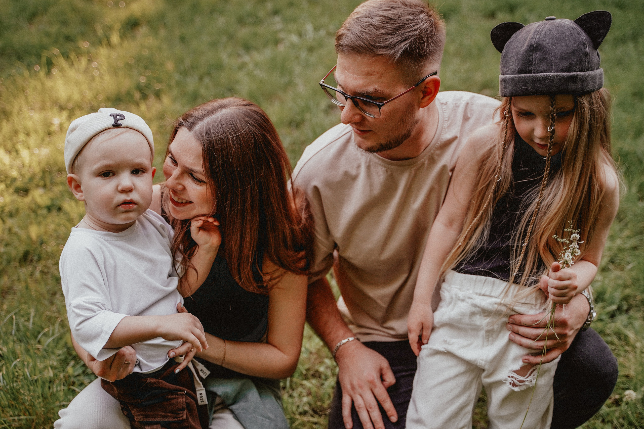 Семейная фотосессия со скейтом и самокатом. Семейный и женский фотограф в Краснодаре Анастасия Приймак
