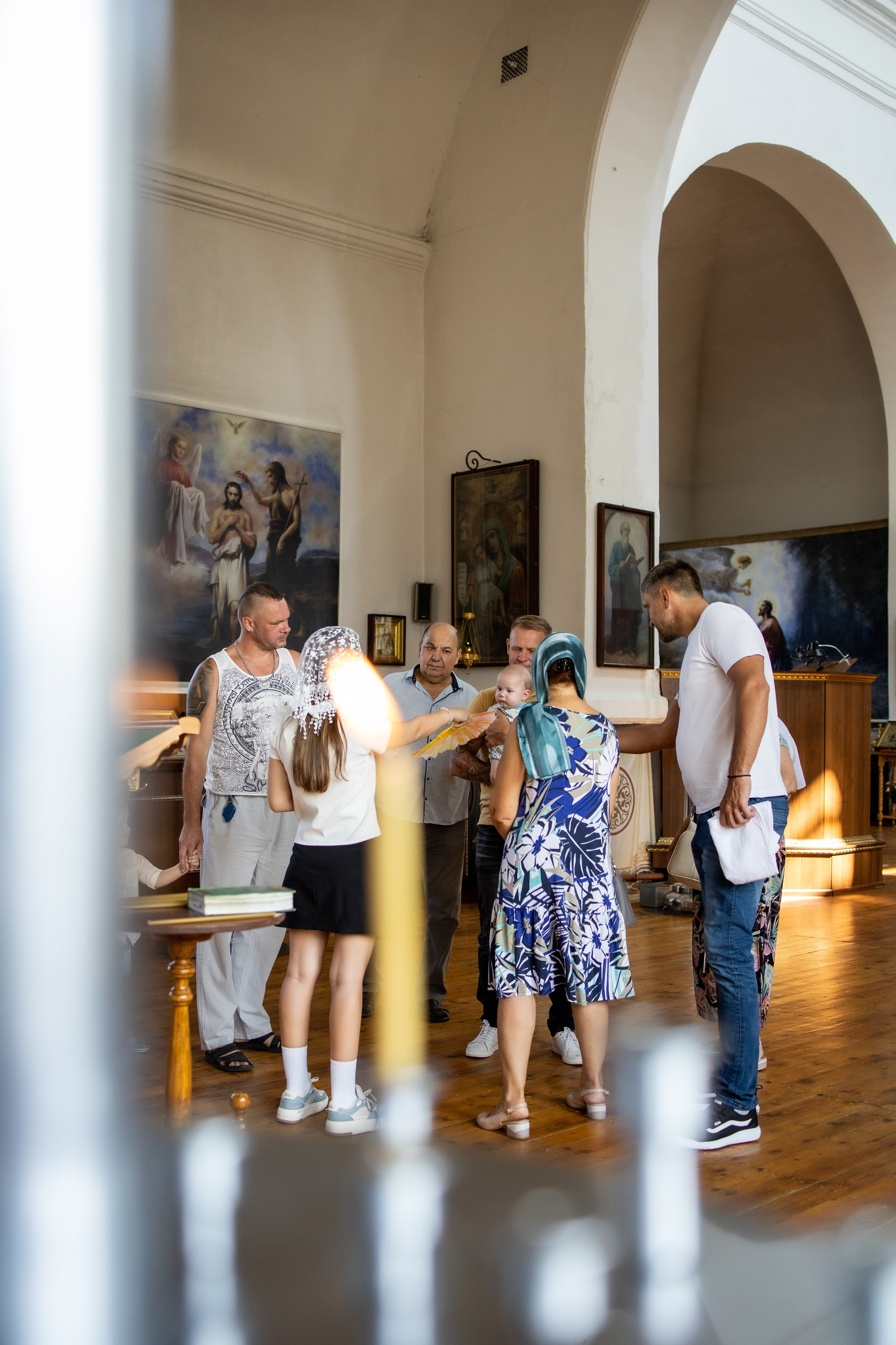 Крещение Вовочки. Фотограф Надежда Лукьянова
