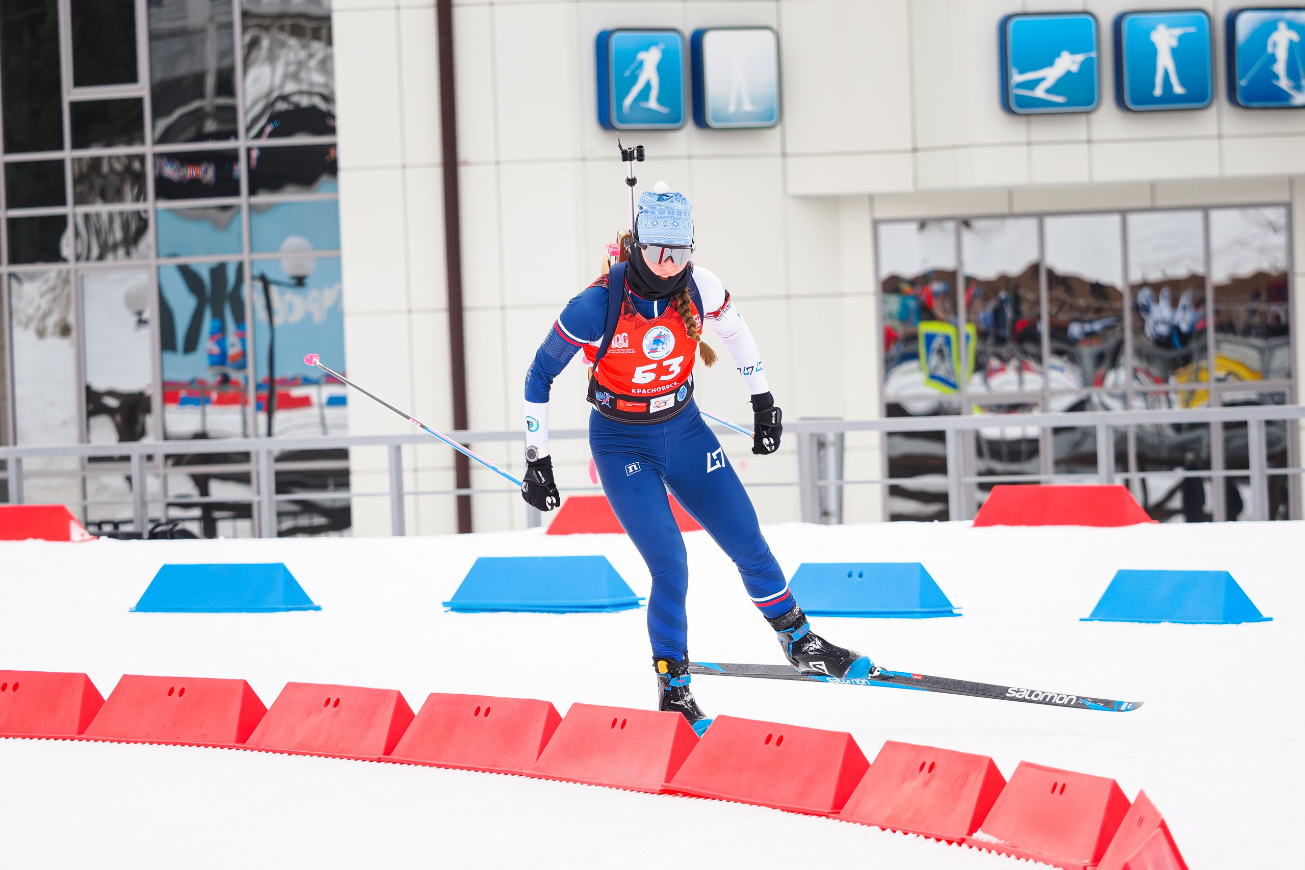Биатлон / Первенство России. Репортажный фотограф Алексей Козьмин