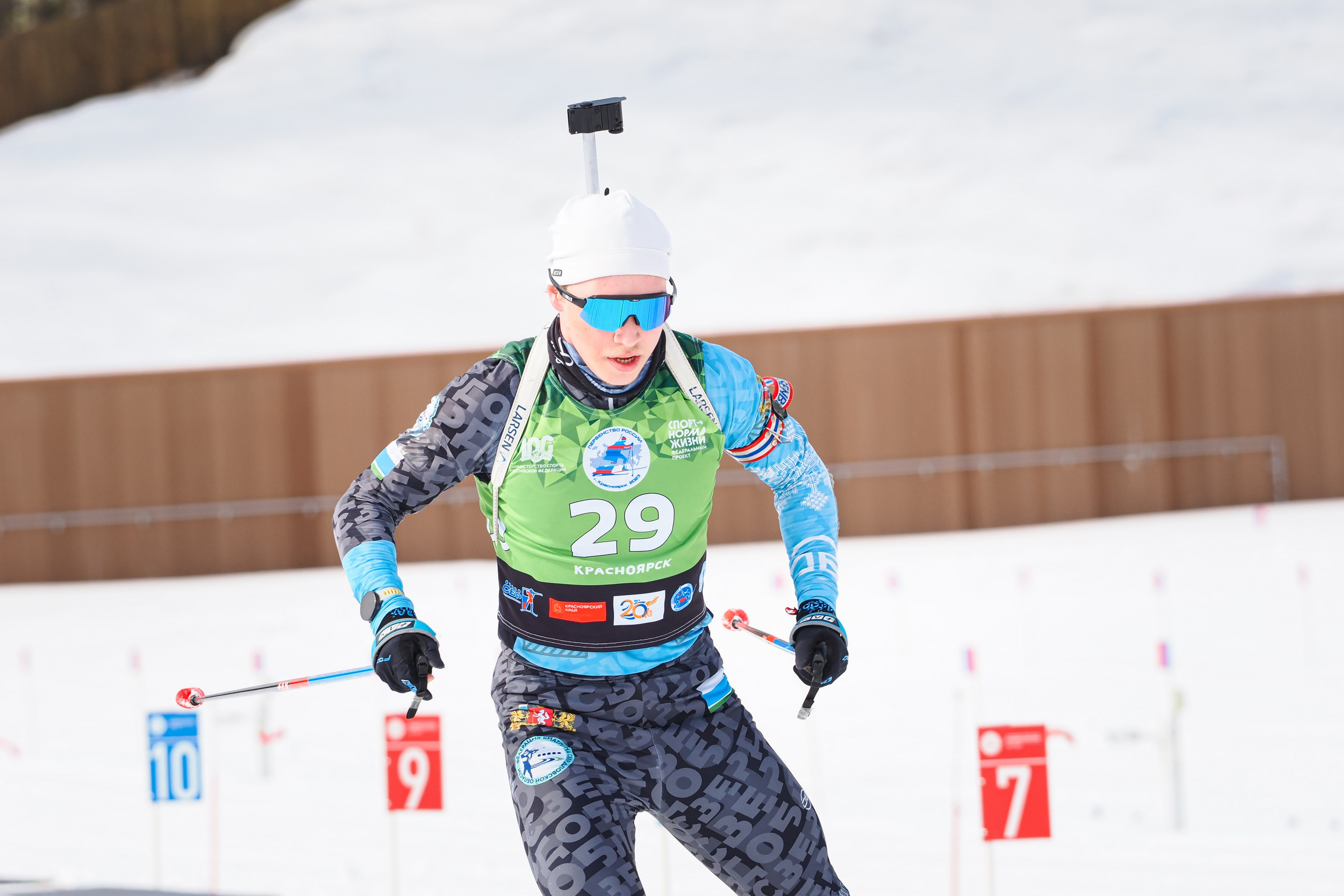 Биатлон / Первенство России. Репортажный фотограф Алексей Козьмин