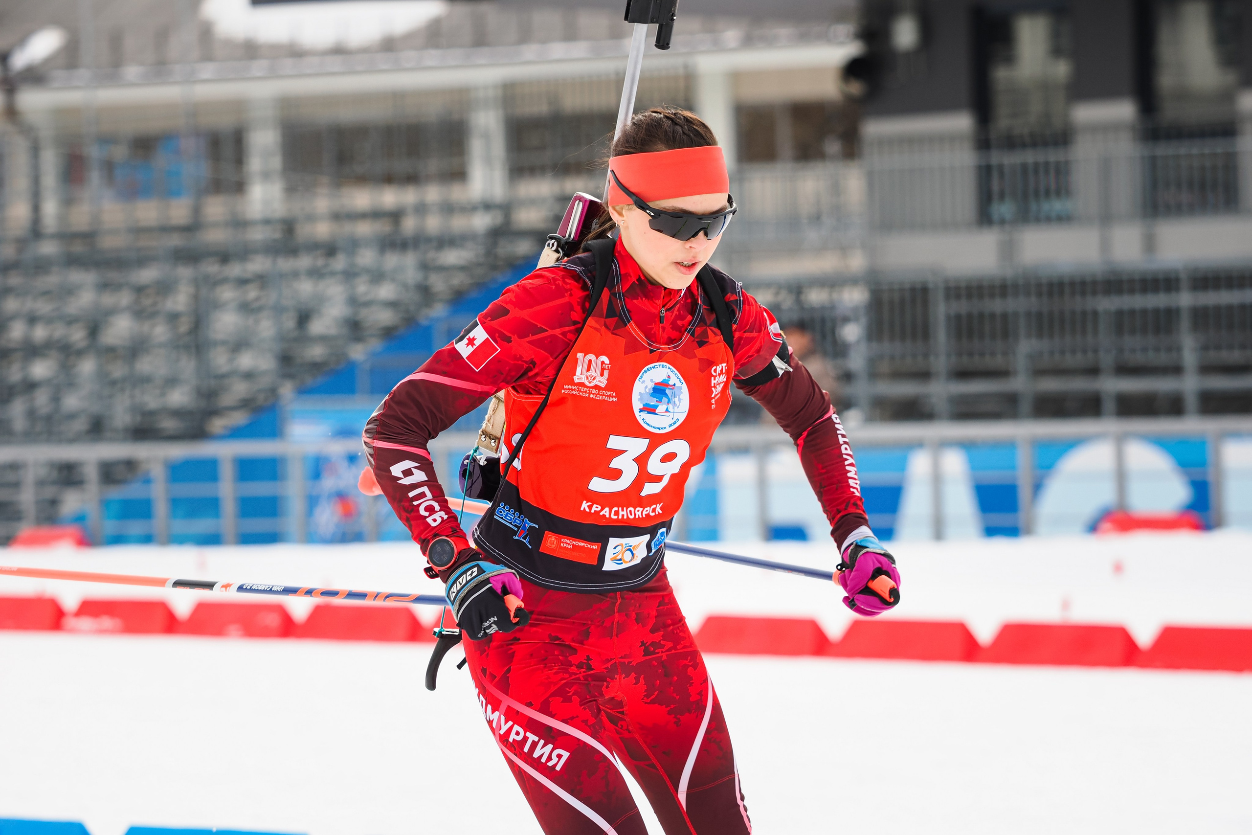Биатлон / Первенство России. Репортажный фотограф Алексей Козьмин
