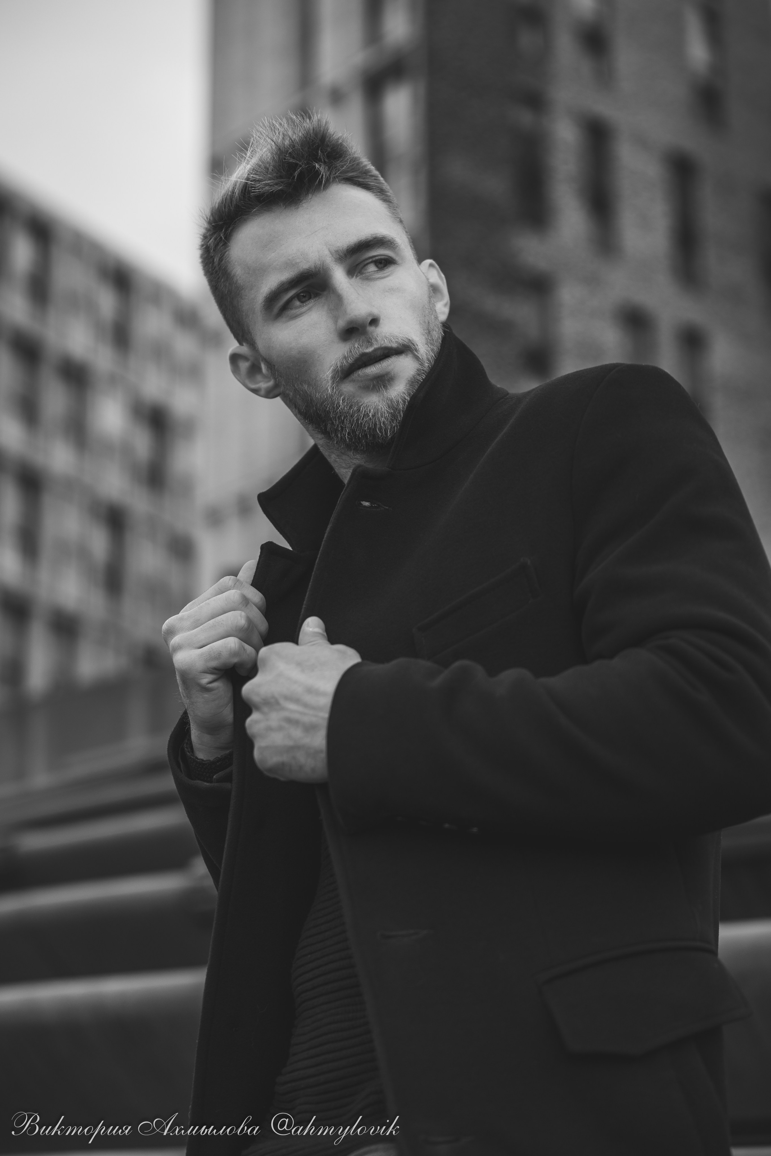 Прогулка с Хаски (Сергей). Виктория Ахмылова. Фотограф в Москве