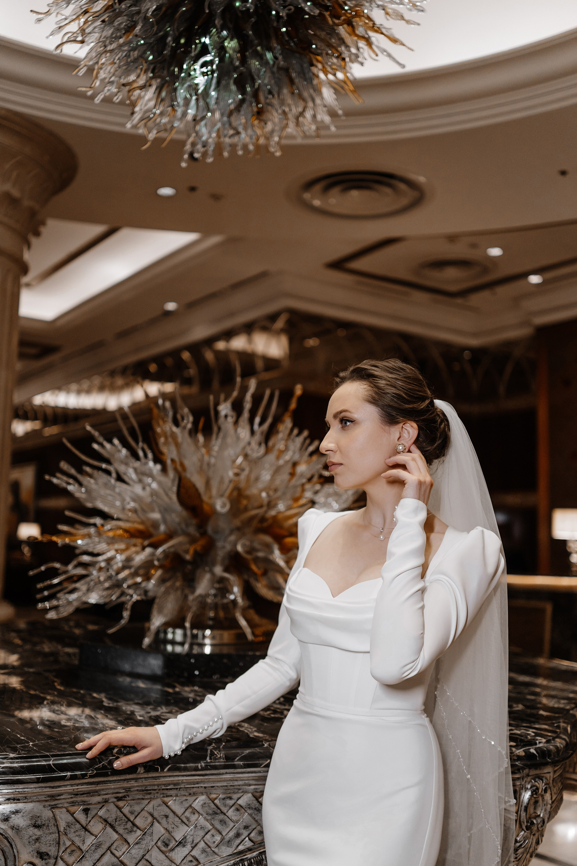 Фотосессия свадьбы в Lotte Plaza. Свадебный и семейный фотограф в Москве Светлана Зоткина