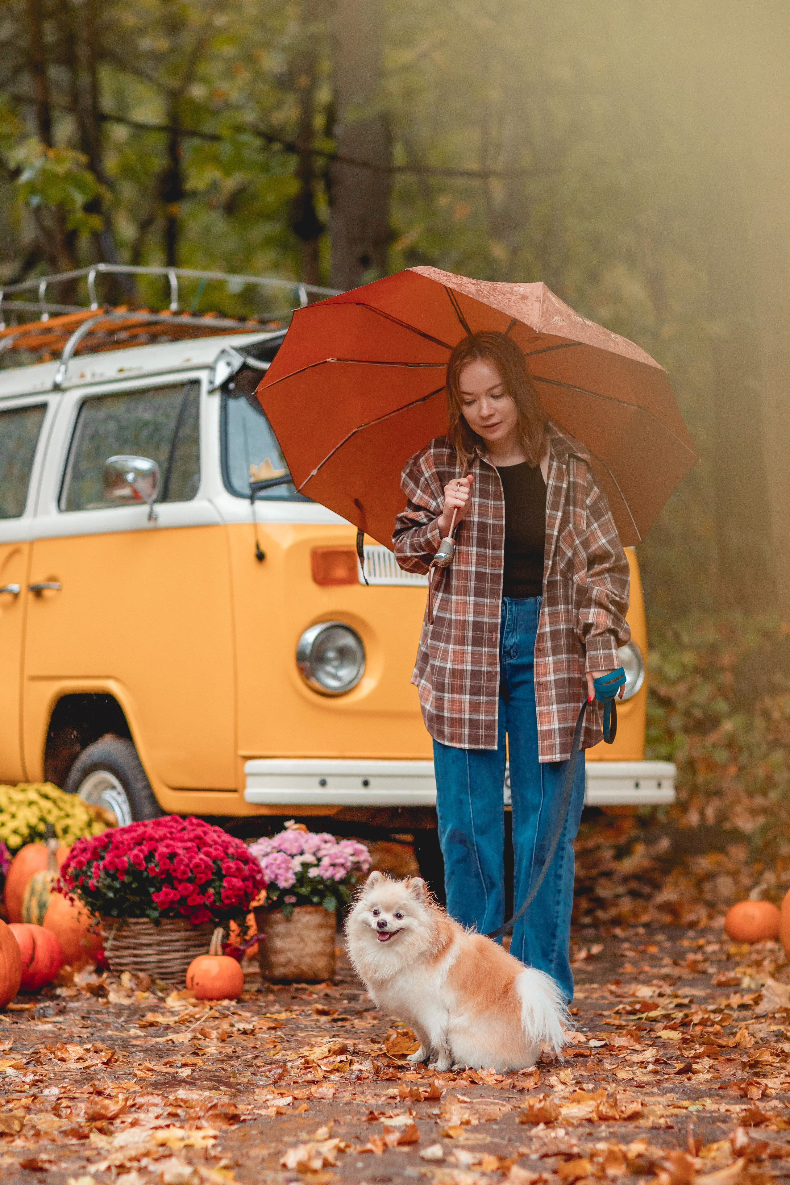 Ксения и Юки. Семейный фотограф анималист Мария Крючкова