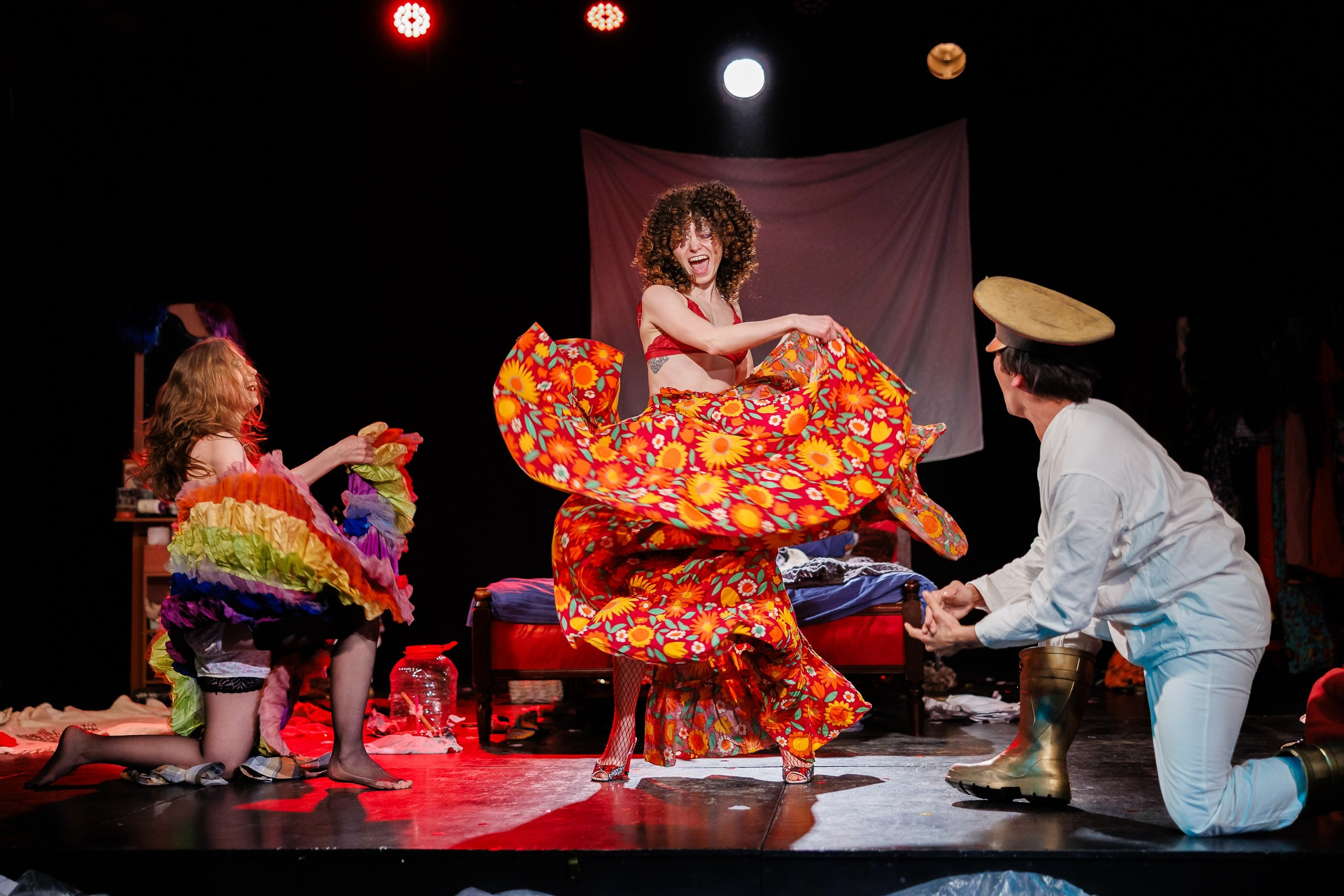 Спектакль «Убей меня, голубчик!» в СПб. Фотограф в Санкт-Петербурге — Сергей Петров