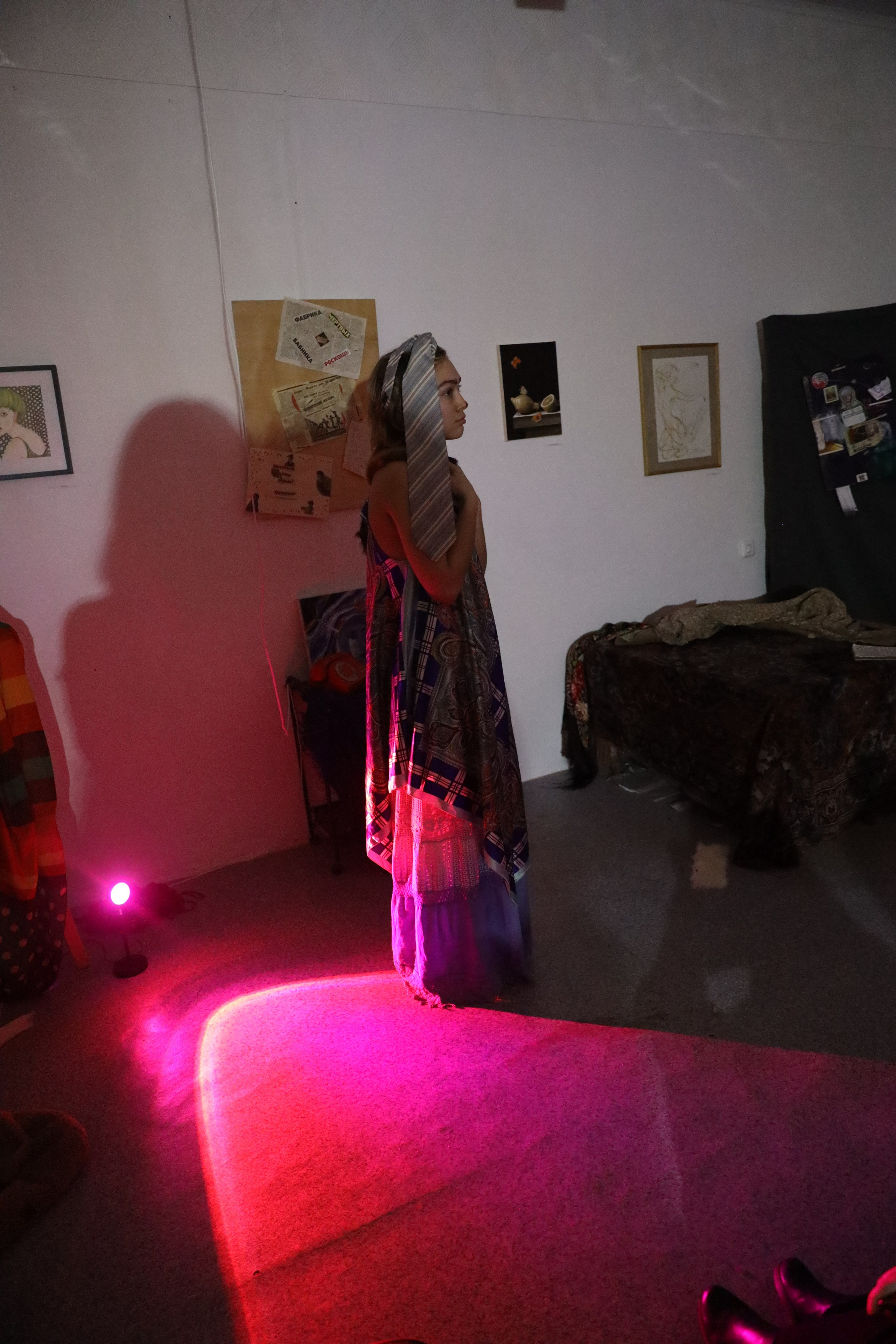 Выставка-перформанс. Творческое пространство в Санкт-Петербурге