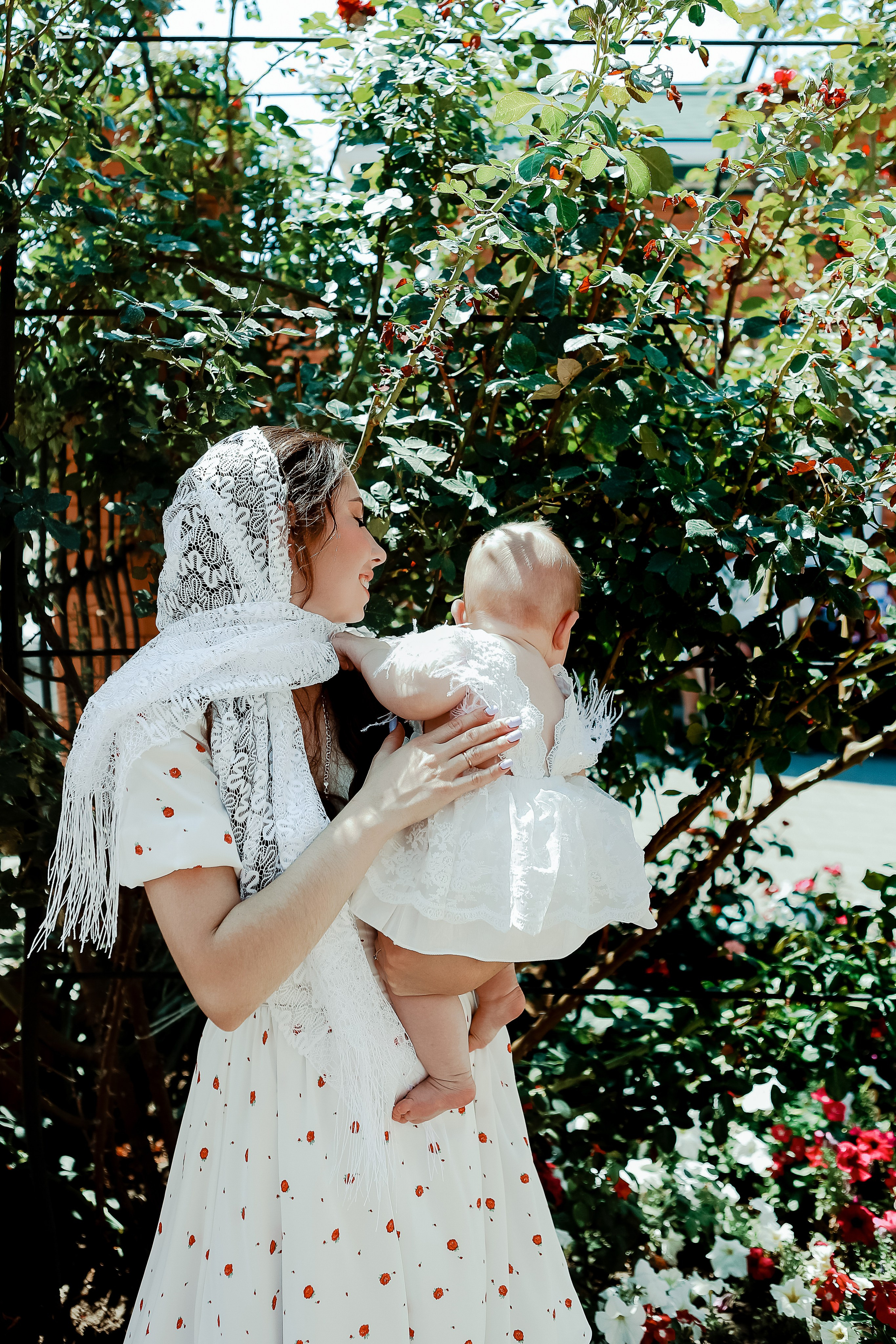 Таинство Крещения Отца и Дочери. Свадебный фотограф Евгения Фролова г. Каменск-Шахтинский, Донецк, Ростов