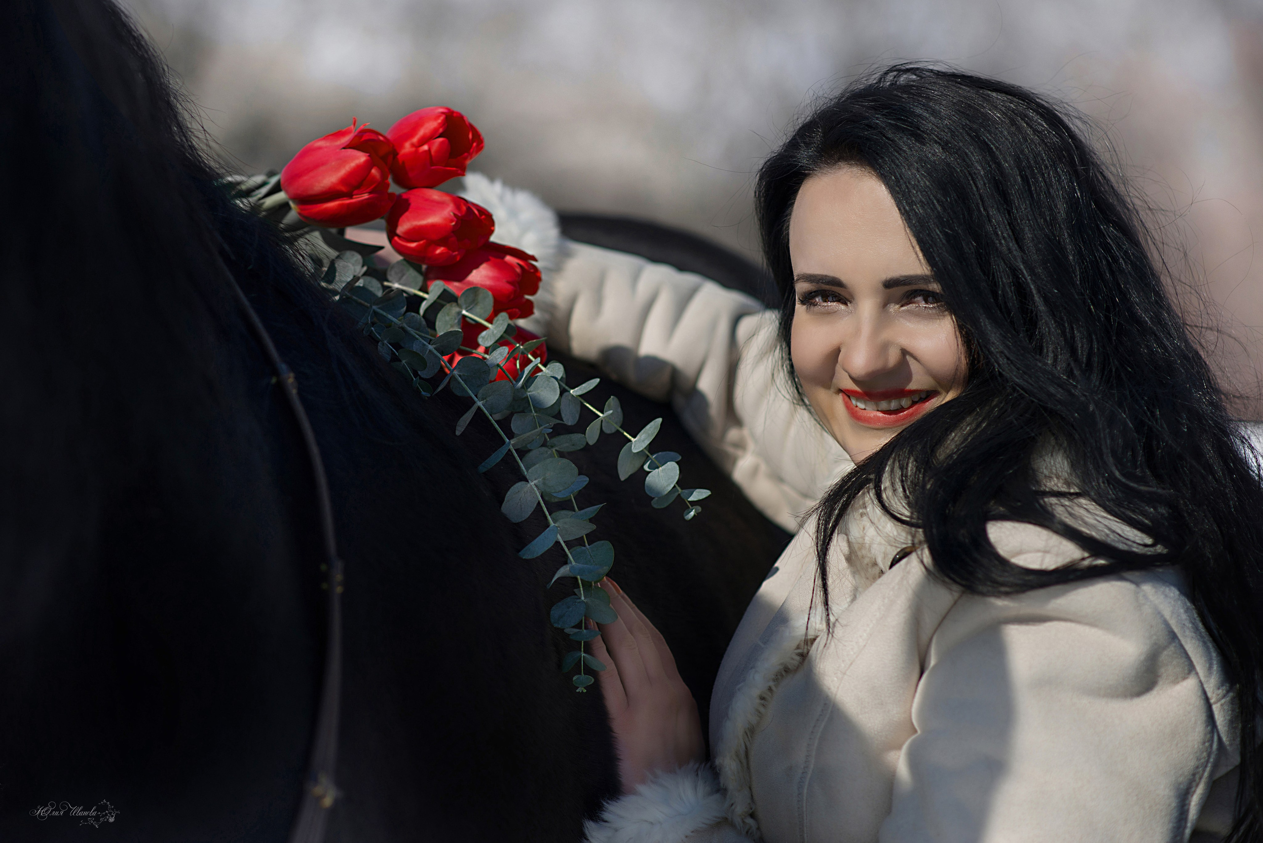 Светлана, Максим и Пират. Конный фотограф в Саратове Юлия Иванова