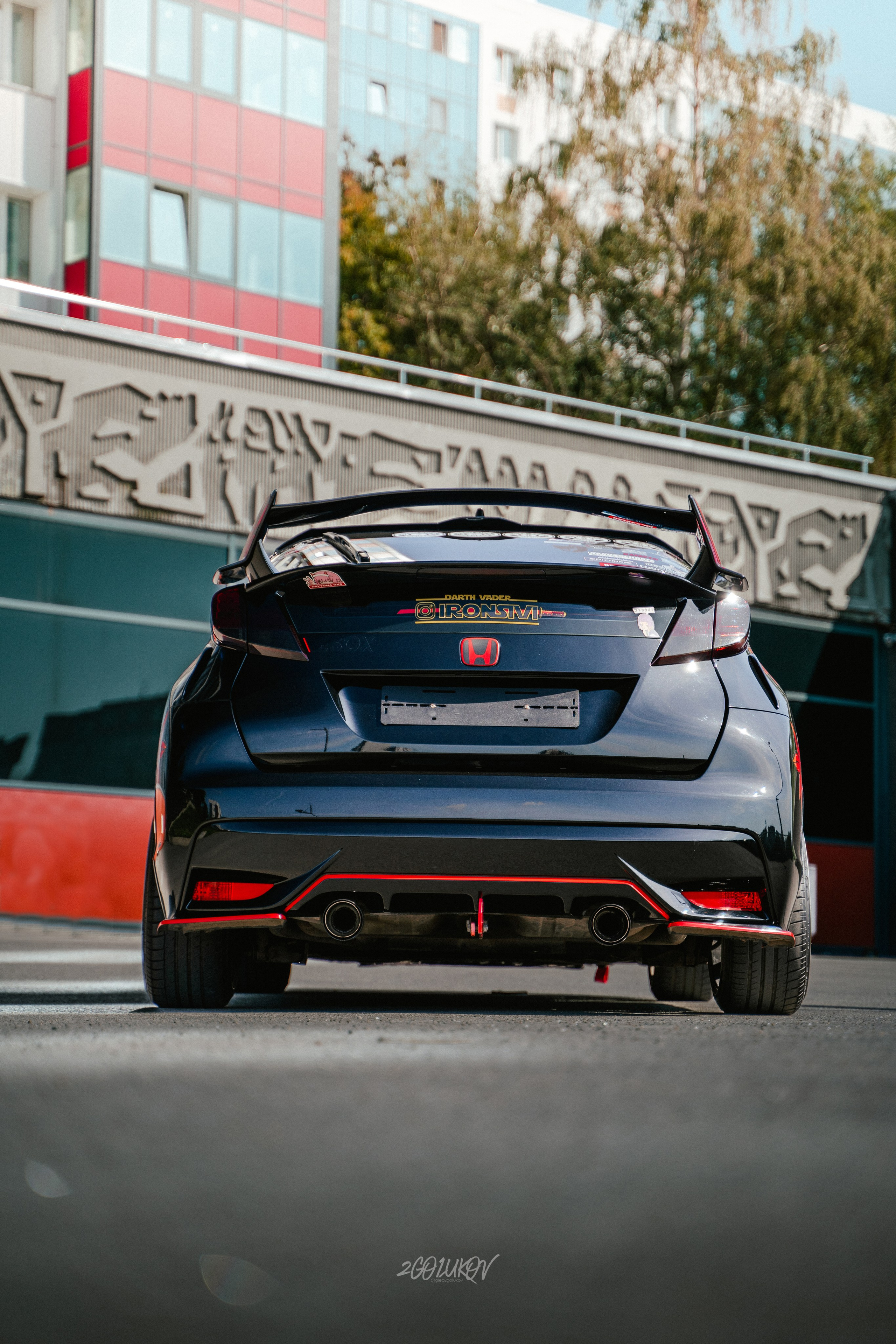 Honda Civic. Автомобильный фотограф и видеограф в Санкт-Петербурге I 2golukov prod