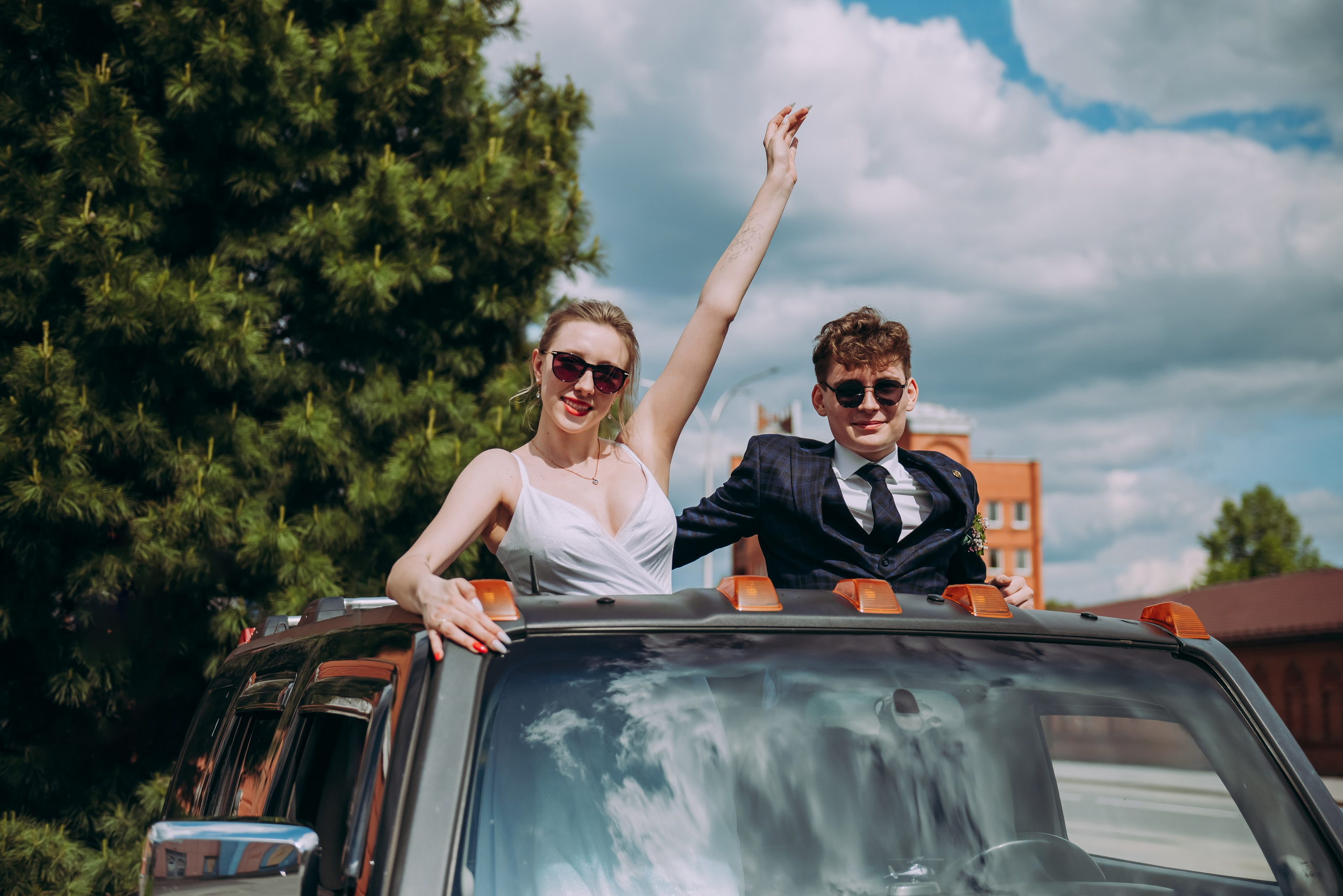 Свадебная фотосессия в музыкальном театре в г. Кемерово