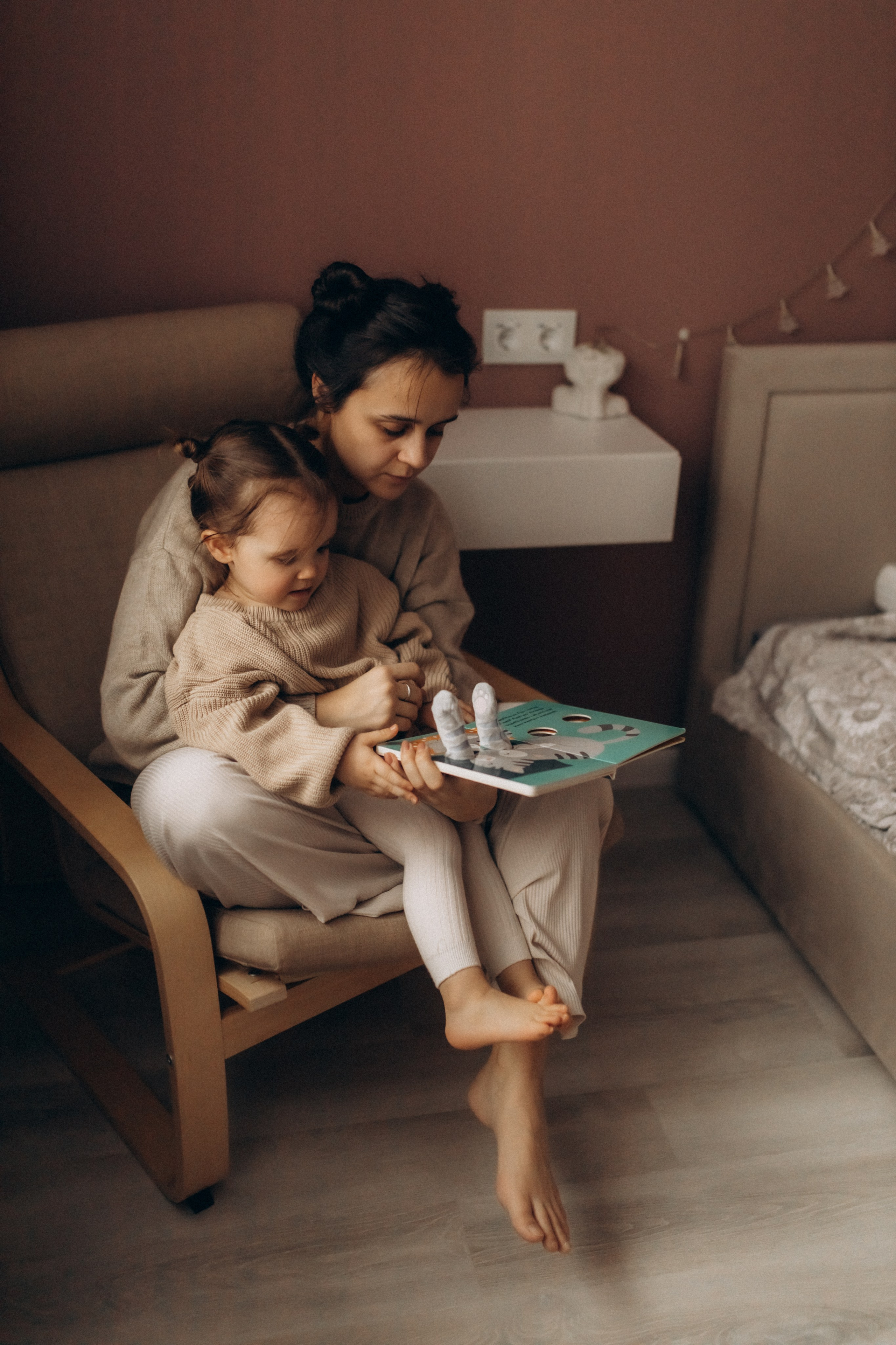 Юля и Мия. Семейный и домашний фотограф Советский Югорск Екатерина Цыганок