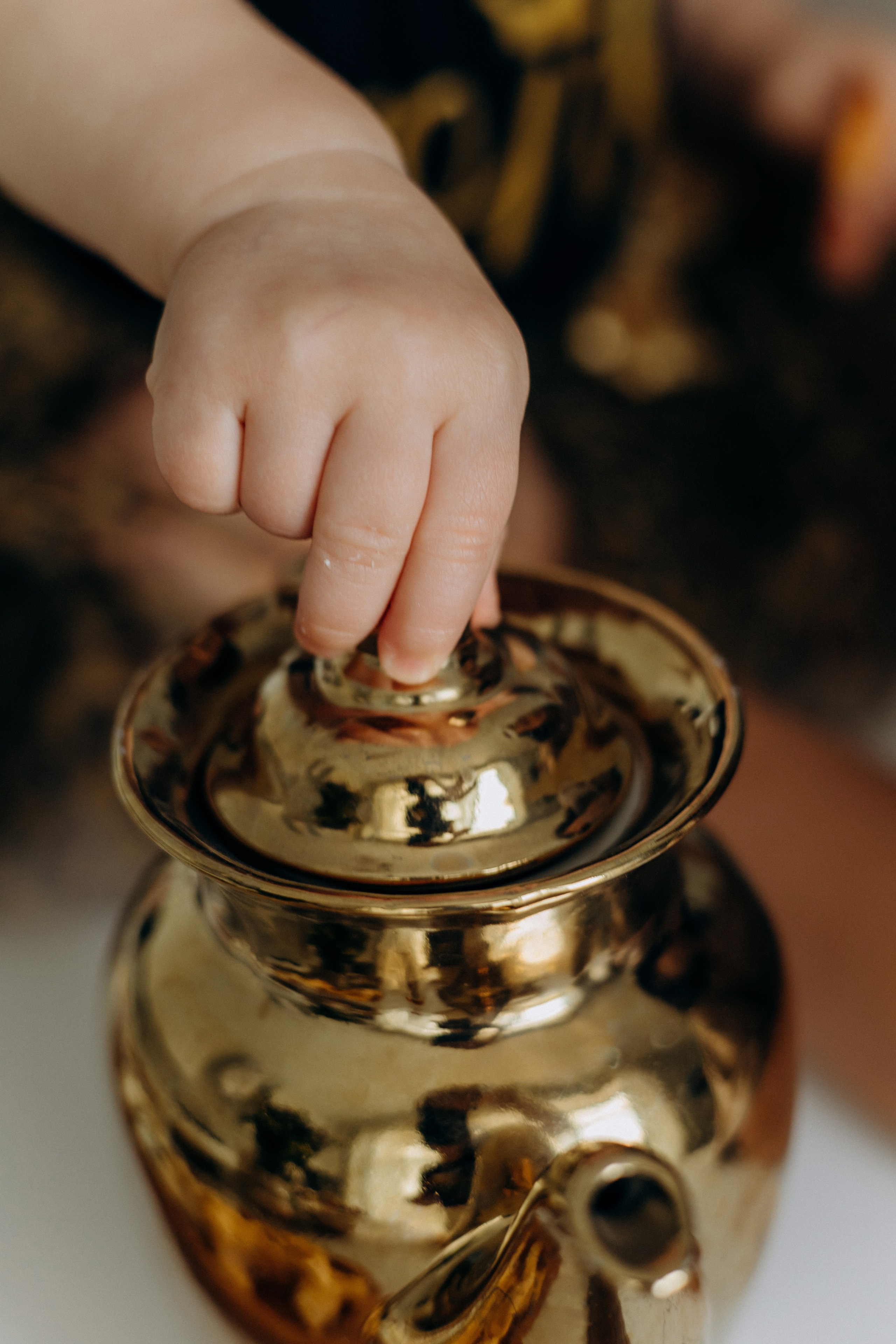 Праздничный завтрак в кругу семьи. Портретный и семейный фотограф в Воронеже Ксения Ремизова