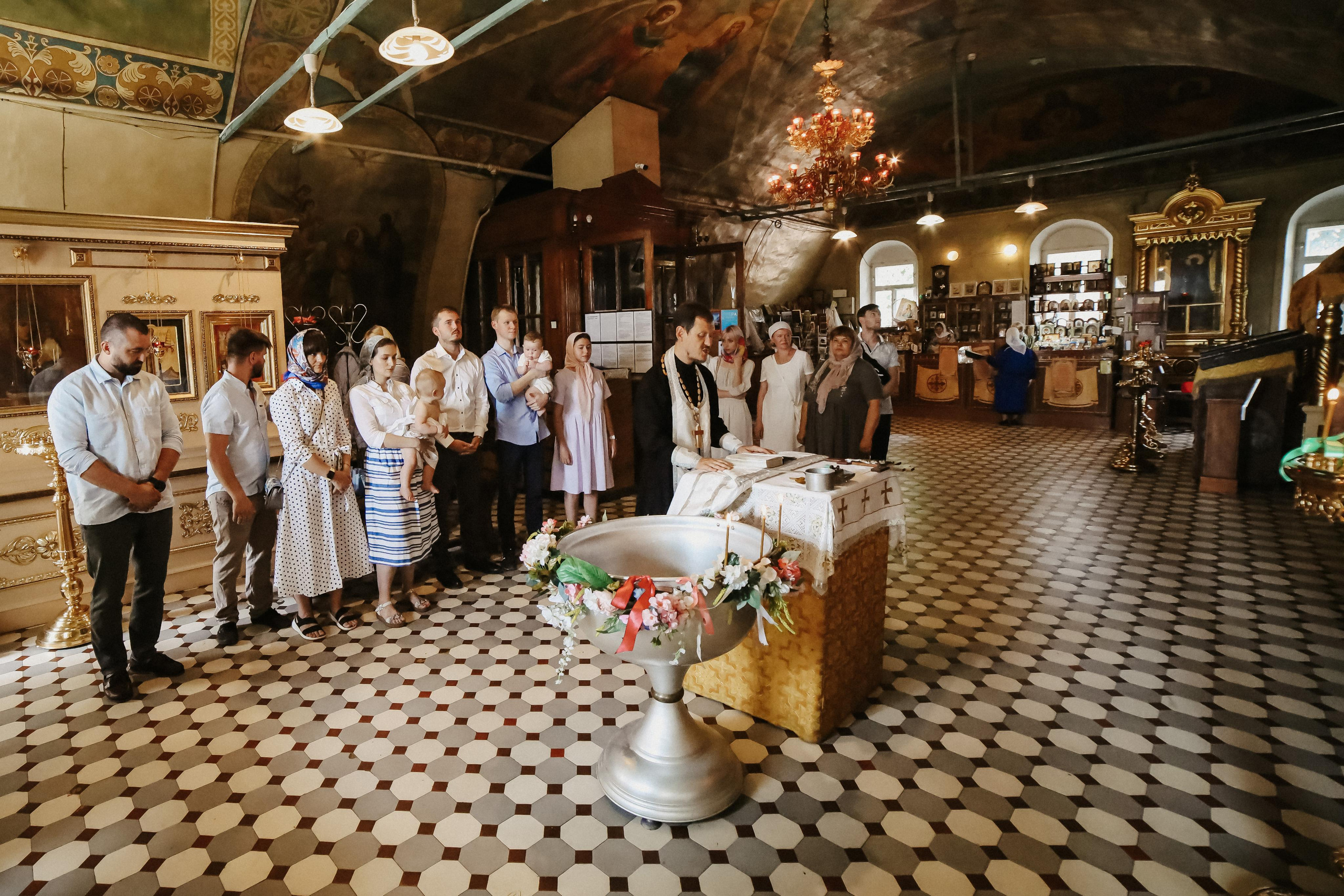 Таинство Крещения. Свадебный и семейный фотограф в Балашихе и в Москве