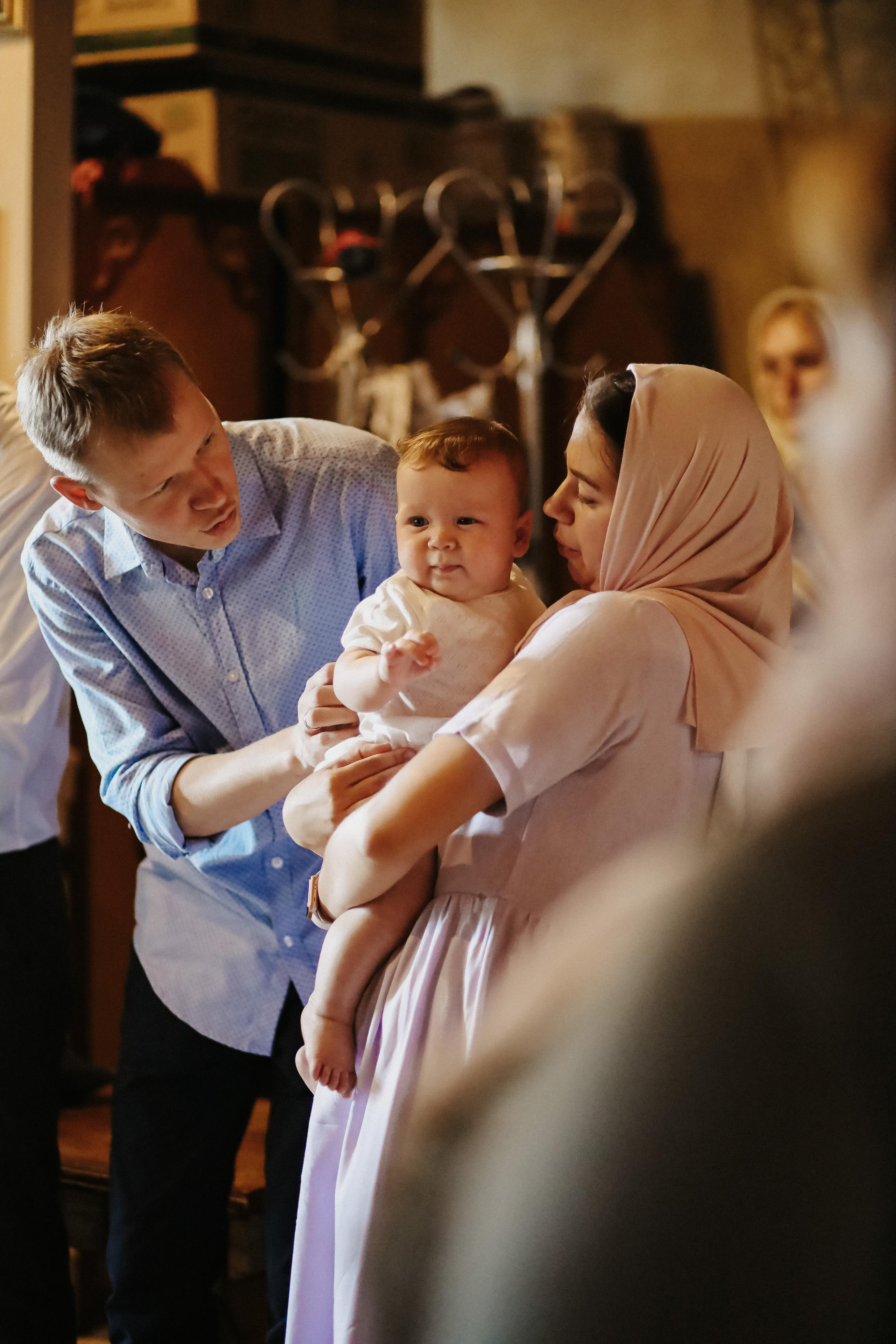 Таинство Крещения. Свадебный и семейный фотограф в Балашихе и в Москве