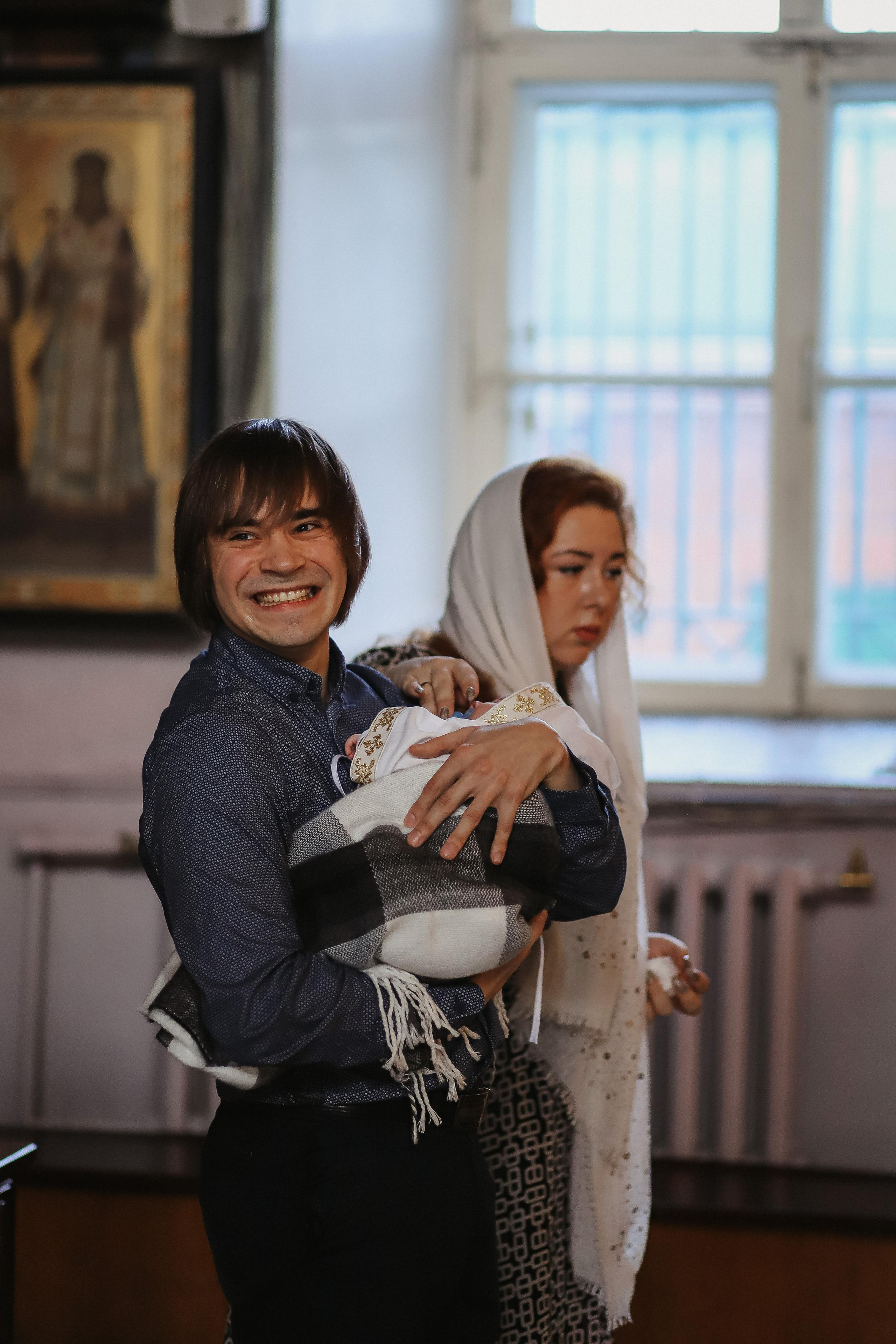 Таинство Крещения. Свадебный и семейный фотограф в Балашихе и в Москве