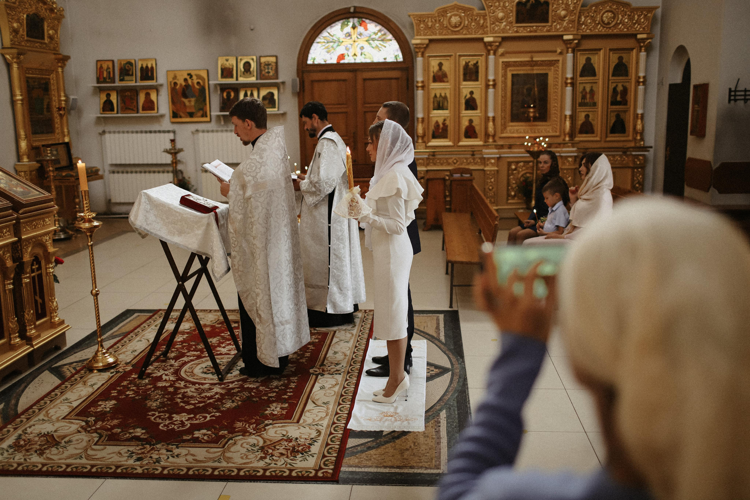 Таинство Венчания. Свадебный и семейный фотограф в Балашихе и в Москве