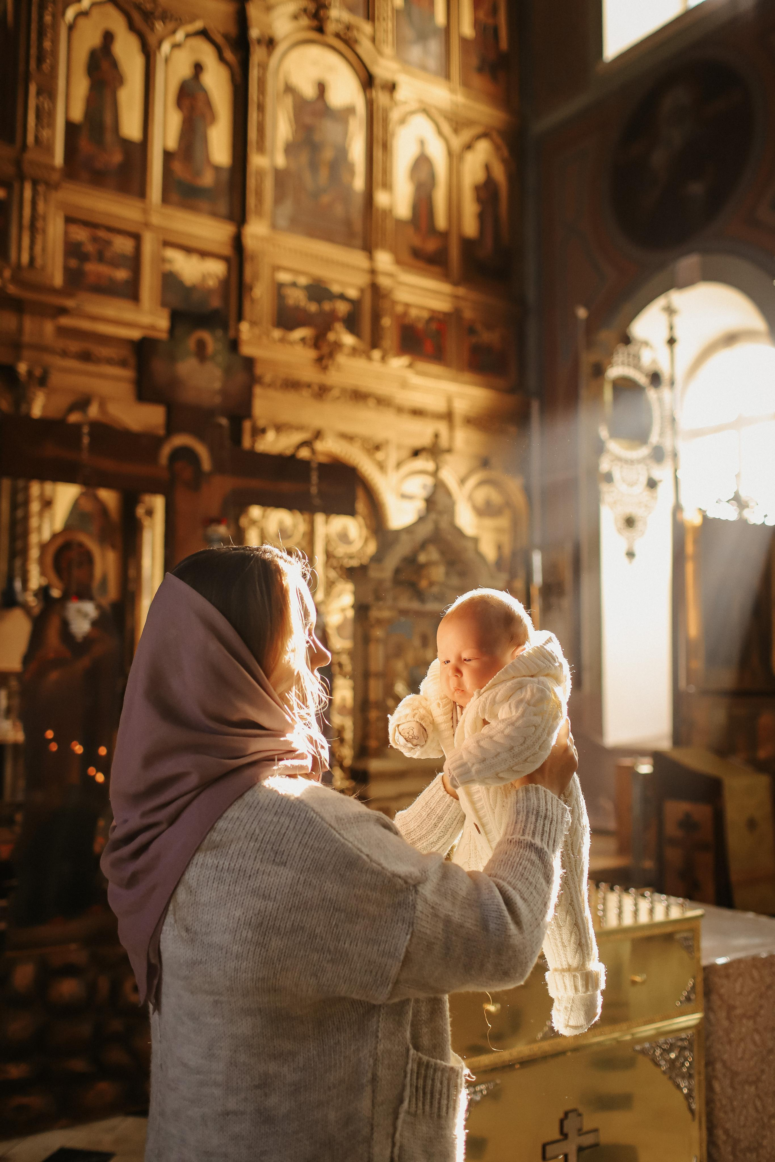 Таинство Крещения. Свадебный и семейный фотограф в Балашихе и в Москве