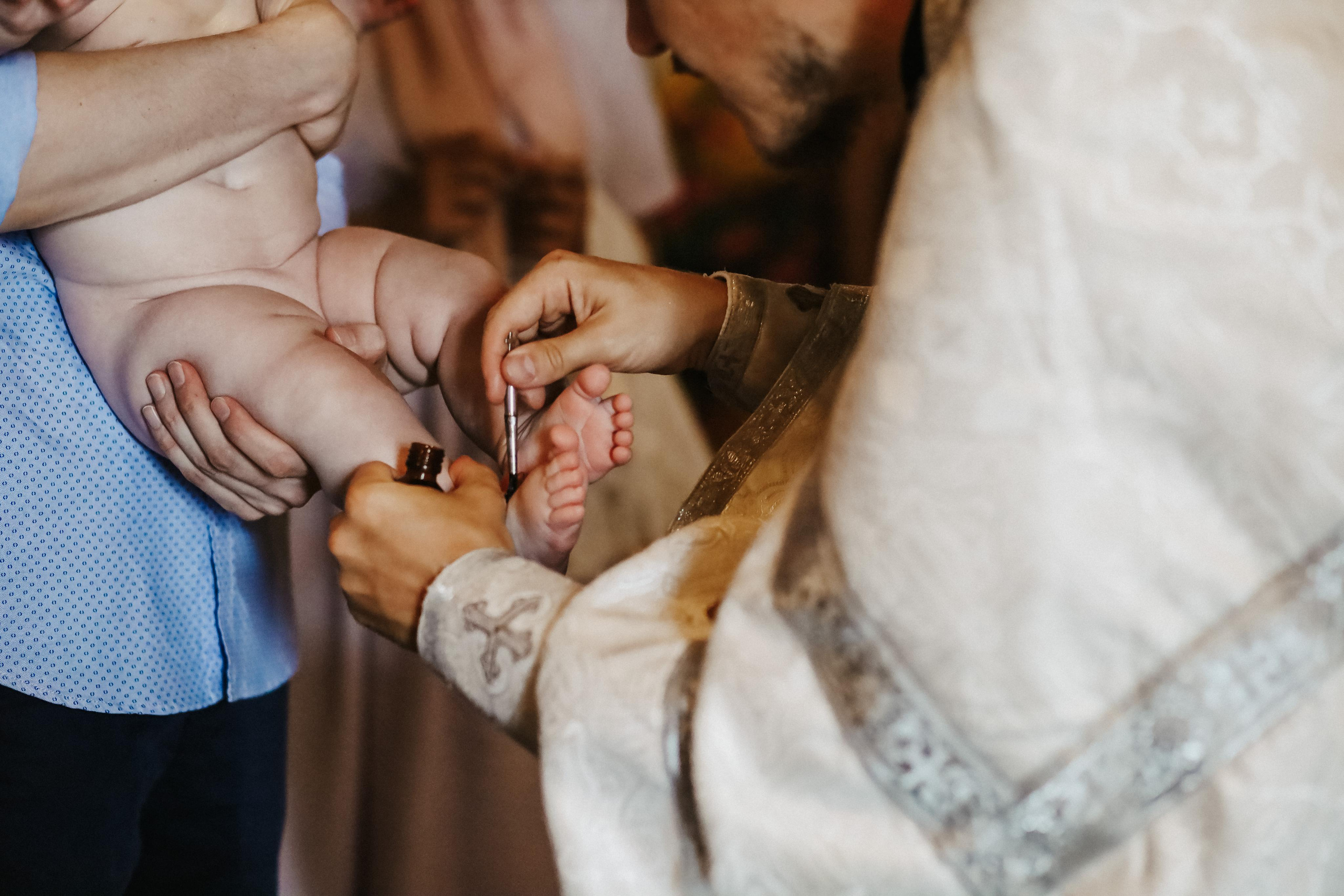Таинство Крещения. Свадебный и семейный фотограф в Балашихе и в Москве
