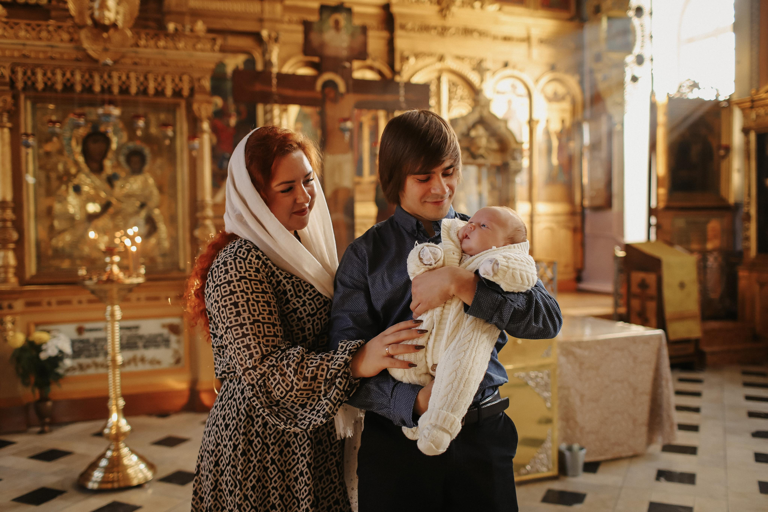 Таинство Крещения. Свадебный и семейный фотограф в Балашихе и в Москве