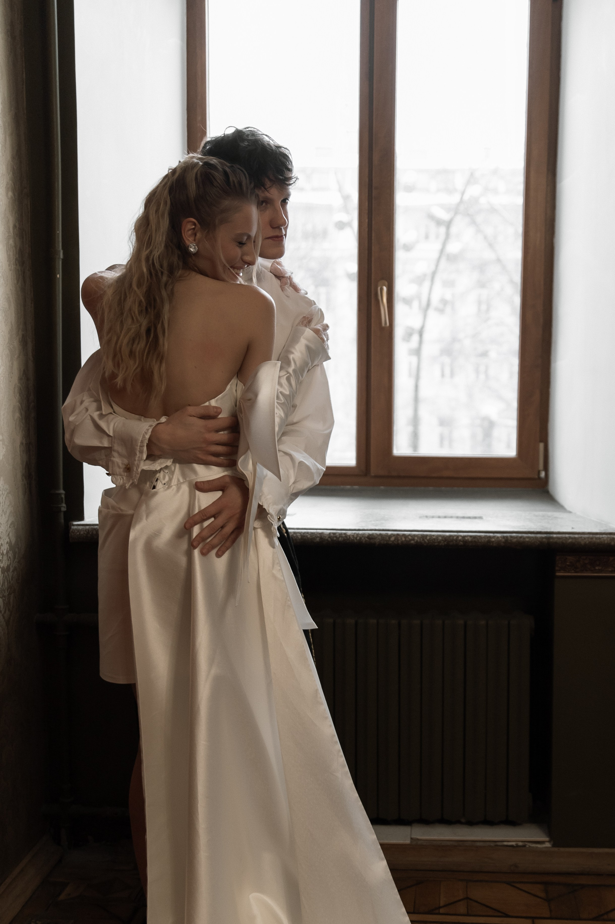 Свадебная съемка в исторической квартире на Чистых прудах. Ярослава Ерина — свадебный фотограф в Москве