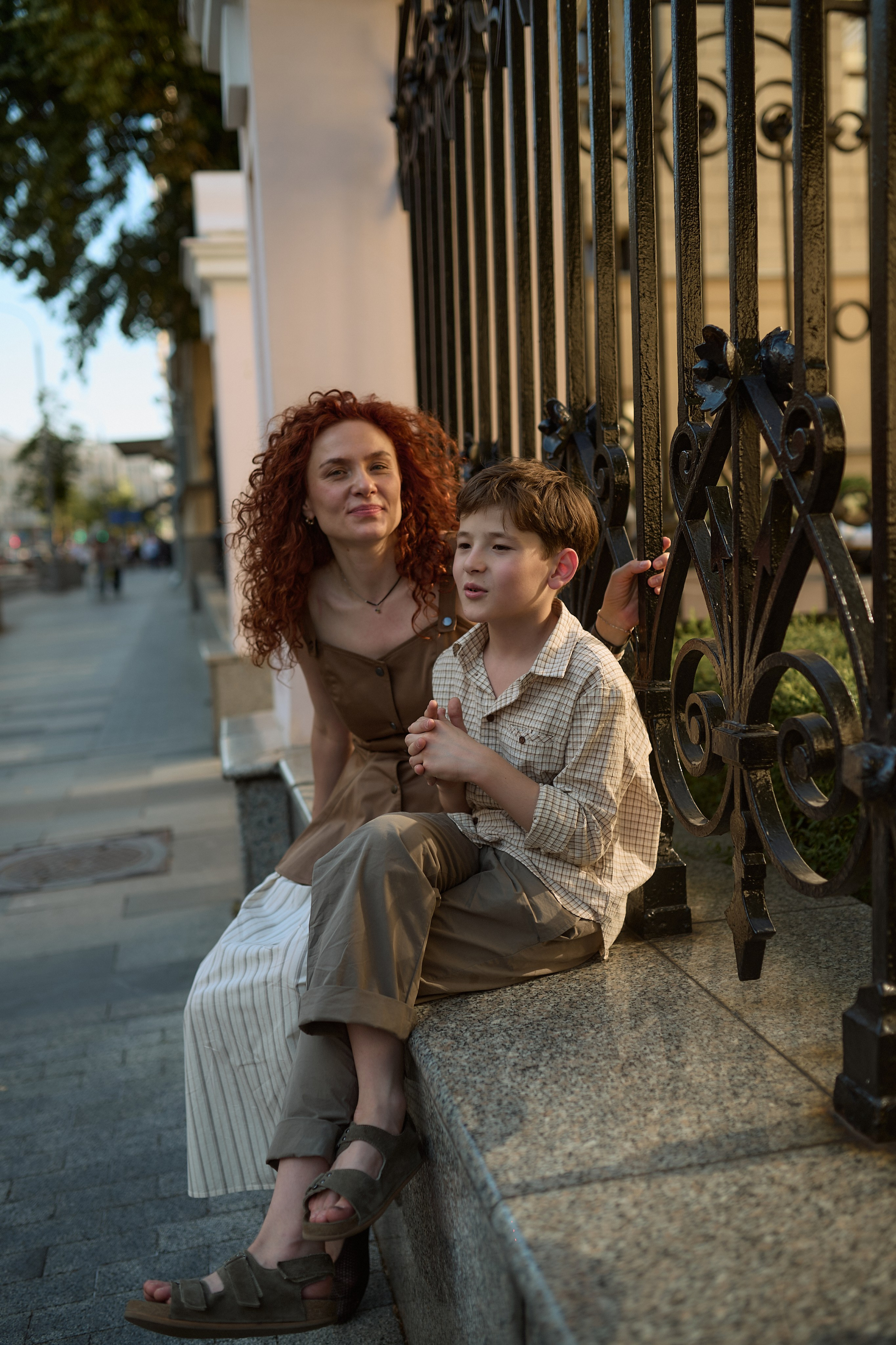 Олеся и Вова в центре Москвы. Семейный и свадебный lifestyle-фотограф в Москве Мария Петрова