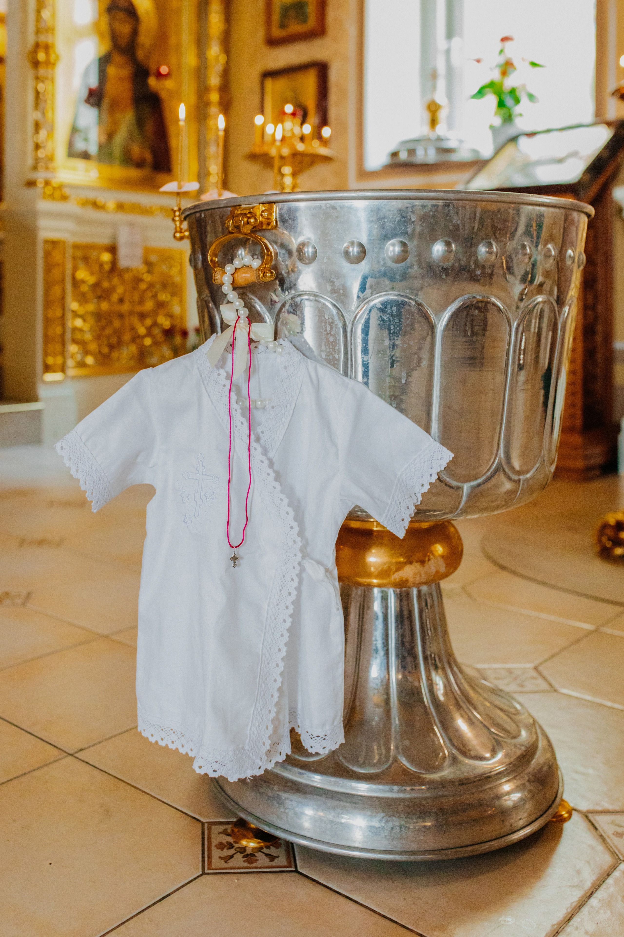 Крещение. Фотограф новорожденных Модяева Ирина