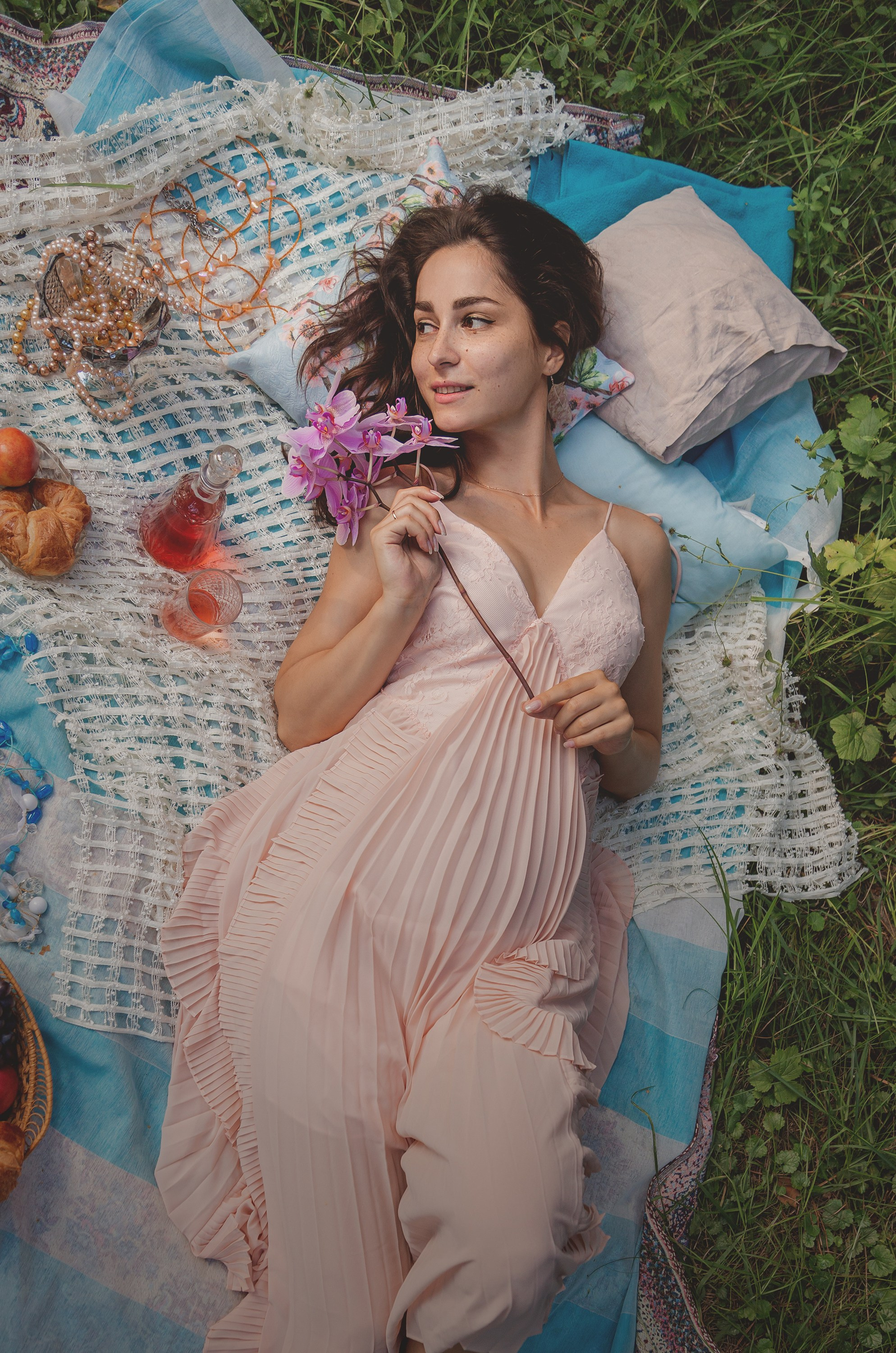 фотограф Анна Добрачёва, Anna Dobracheva, AIDphoto, беременность, озеро, серебренный бор, фотосессия у озера, фотосессия пикник