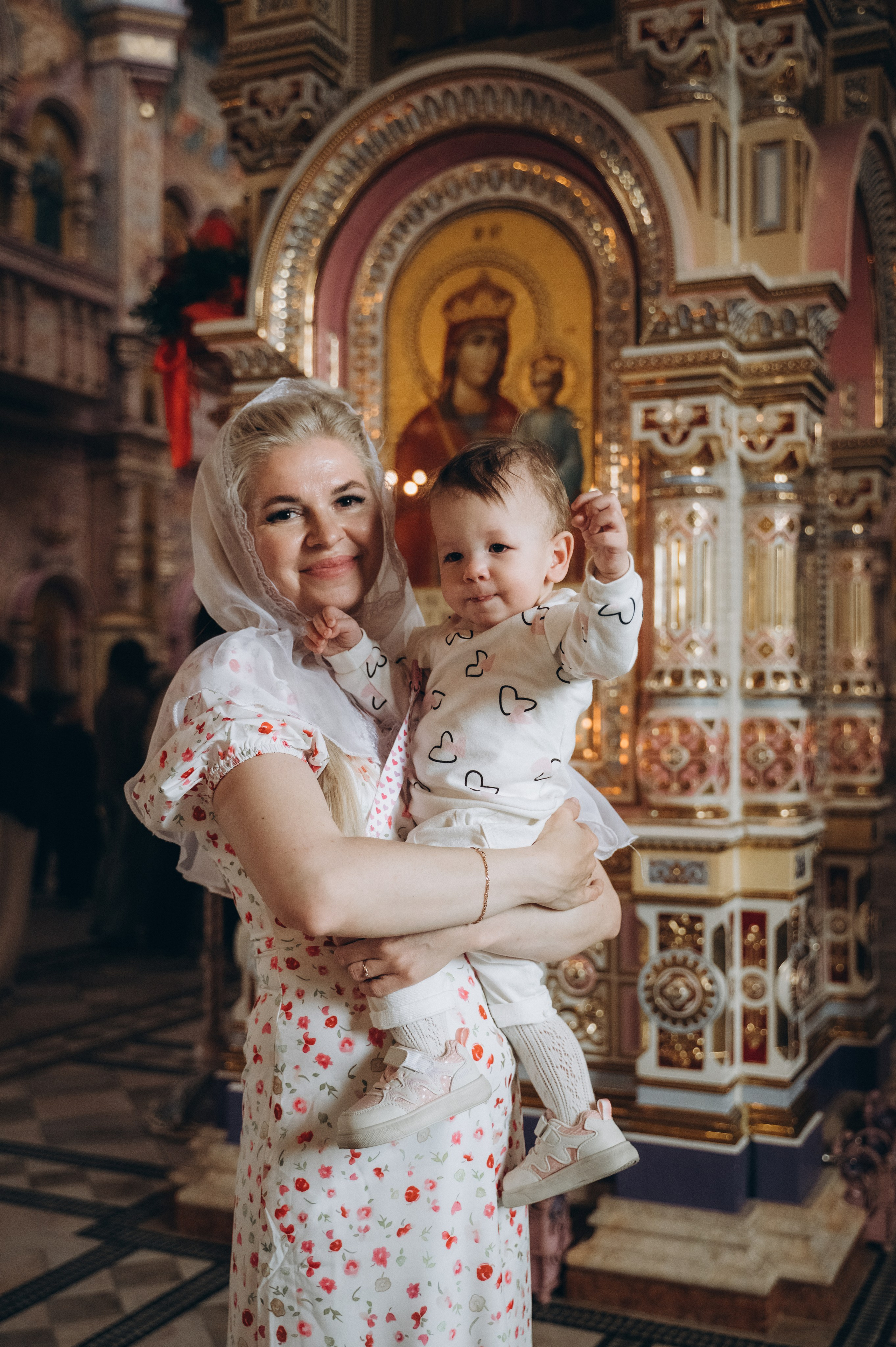 Крещение Миланы (Храм Всех Святых). Семейный фотограф в Минске Дарья Дреко
