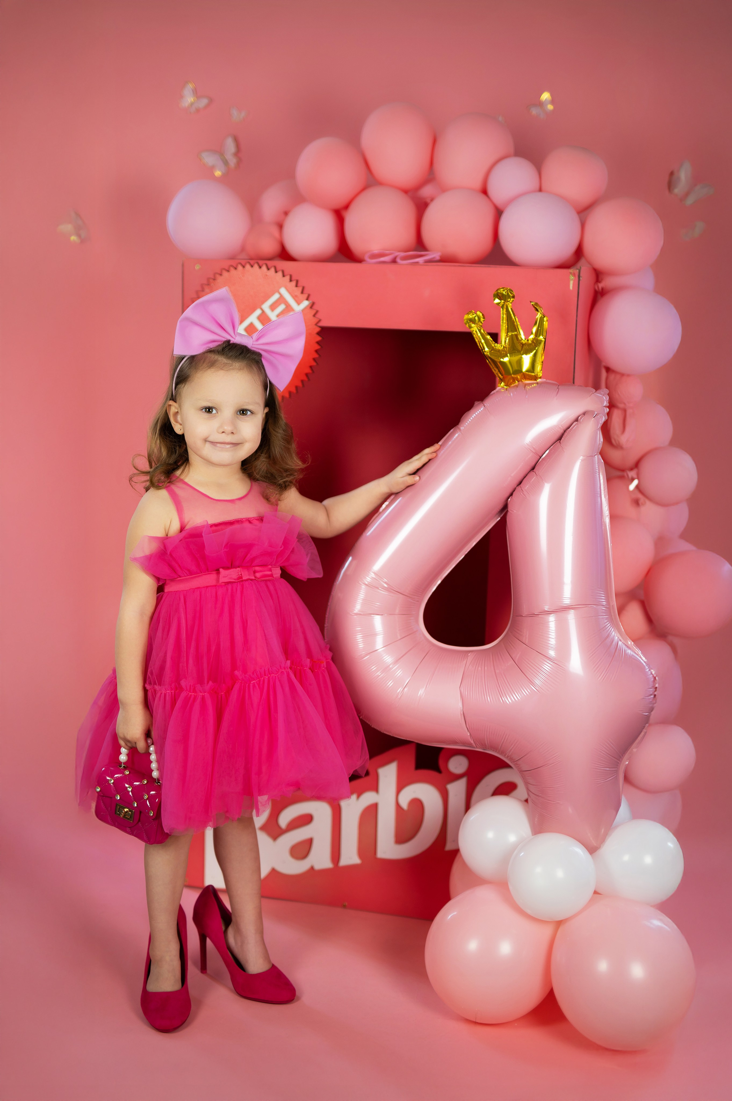 Как создать идеальную фотосессию Барби для четырёхлетней девочки. Детский и семейный фотограф Москва Рязань