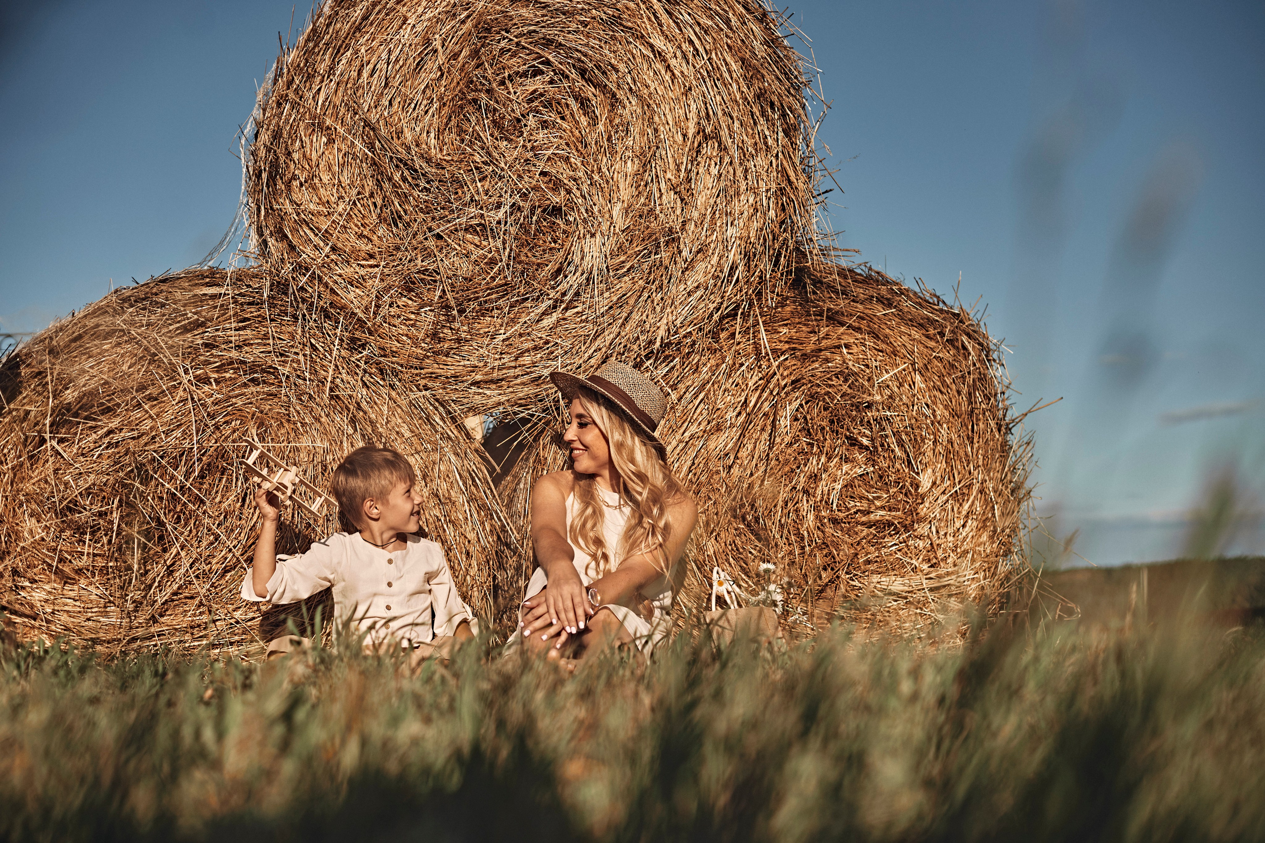 Оля с сыном. Главная