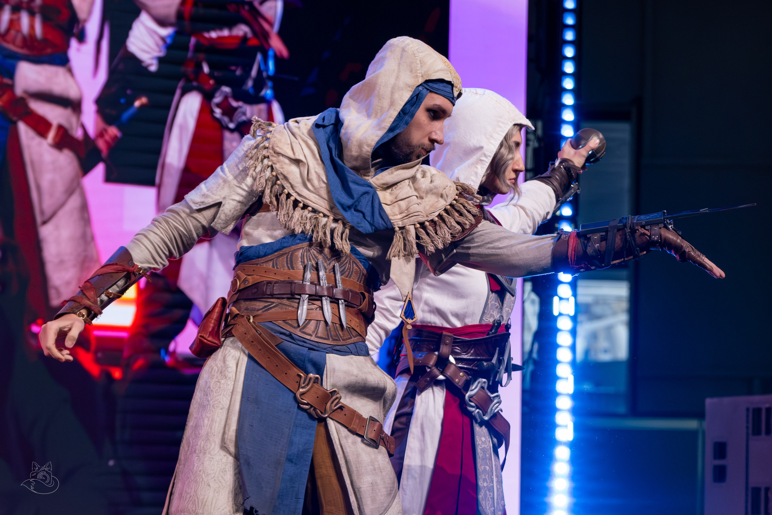 Сцена РЭД ЭКСПО 2024. Косплей фотограф