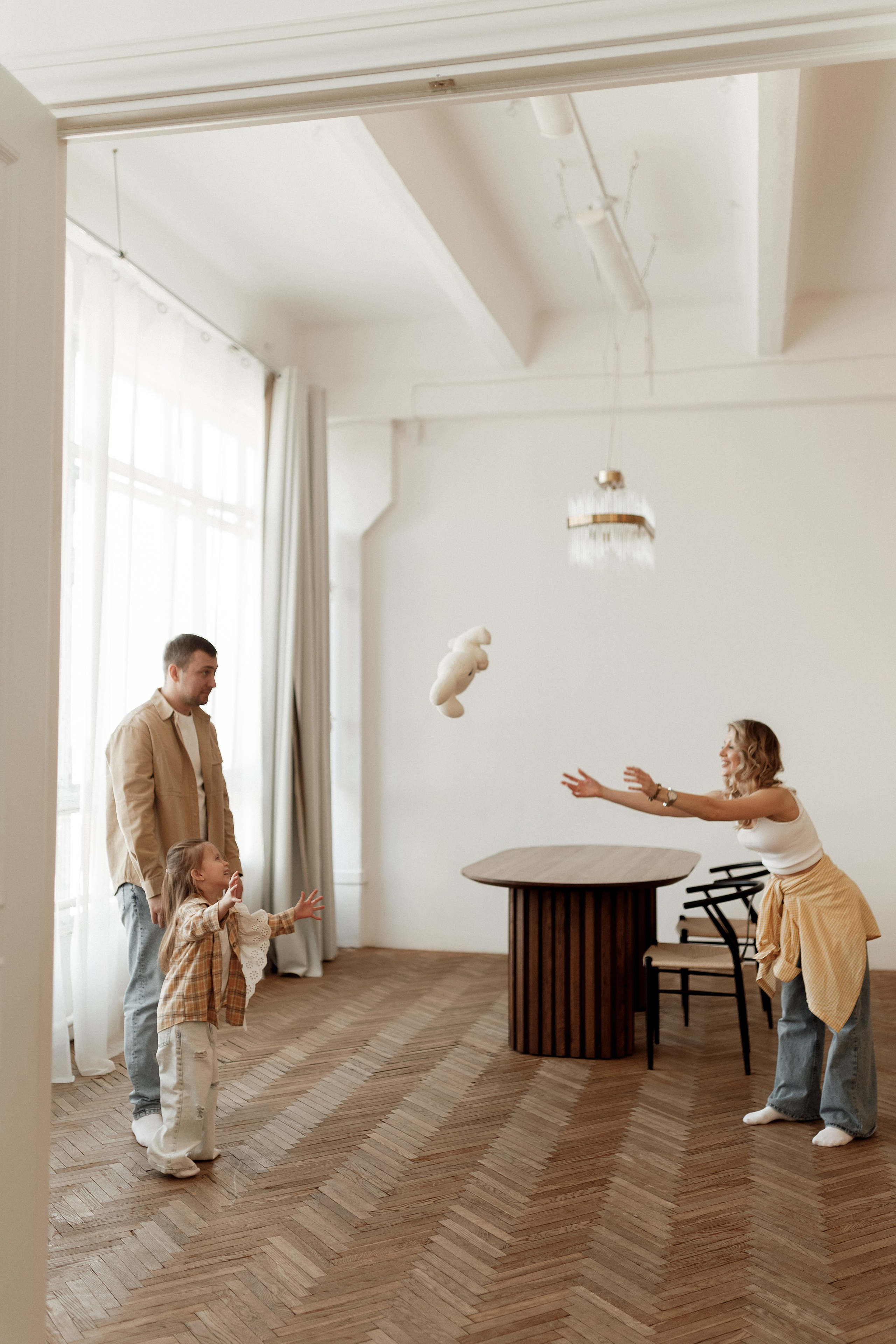 Алина с семьёй. Фотограф в Москве Юлия Хамзина