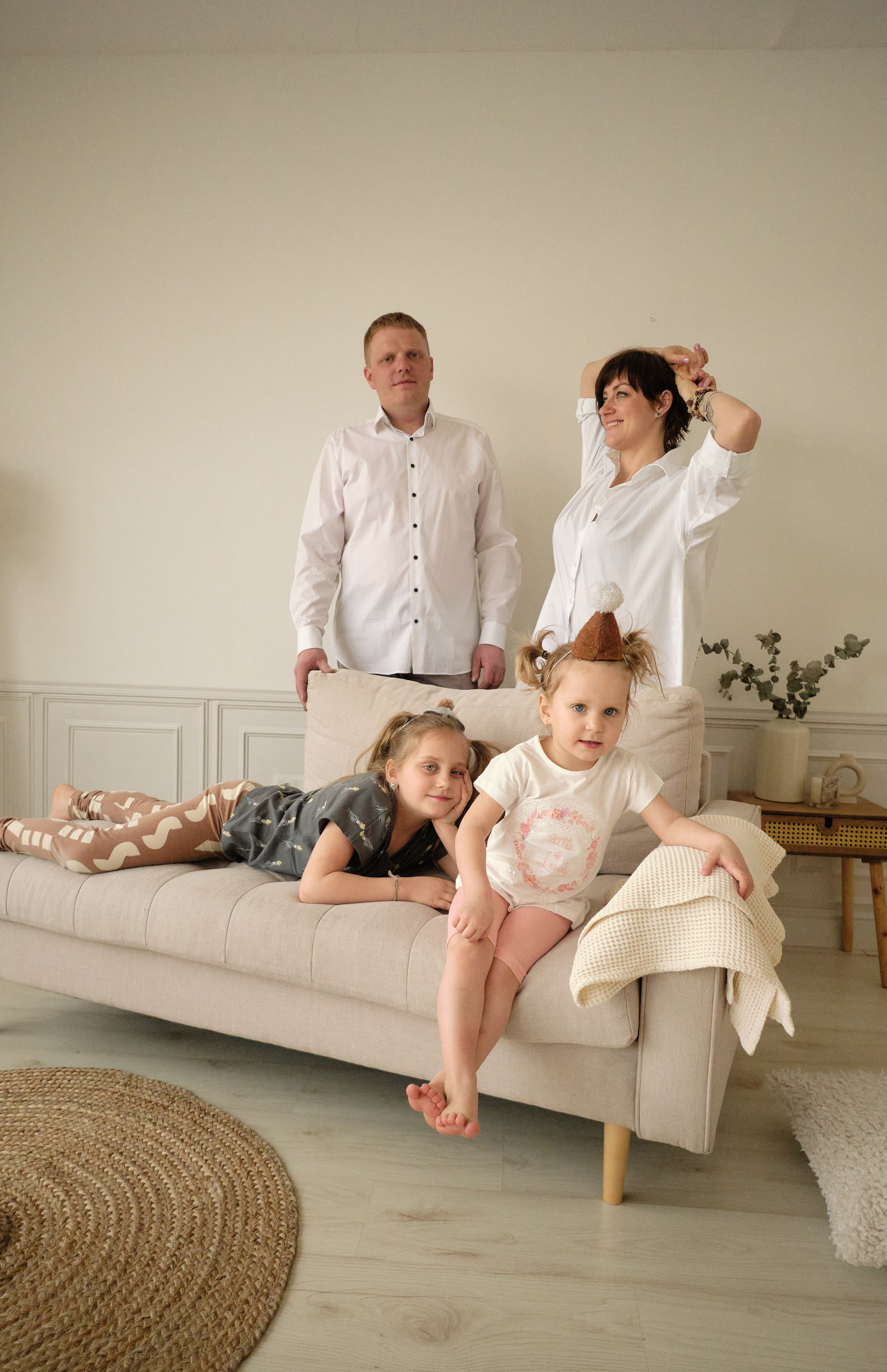 Семья Лебедевых. Фотограф в Новокузнецке Анна Абузярова