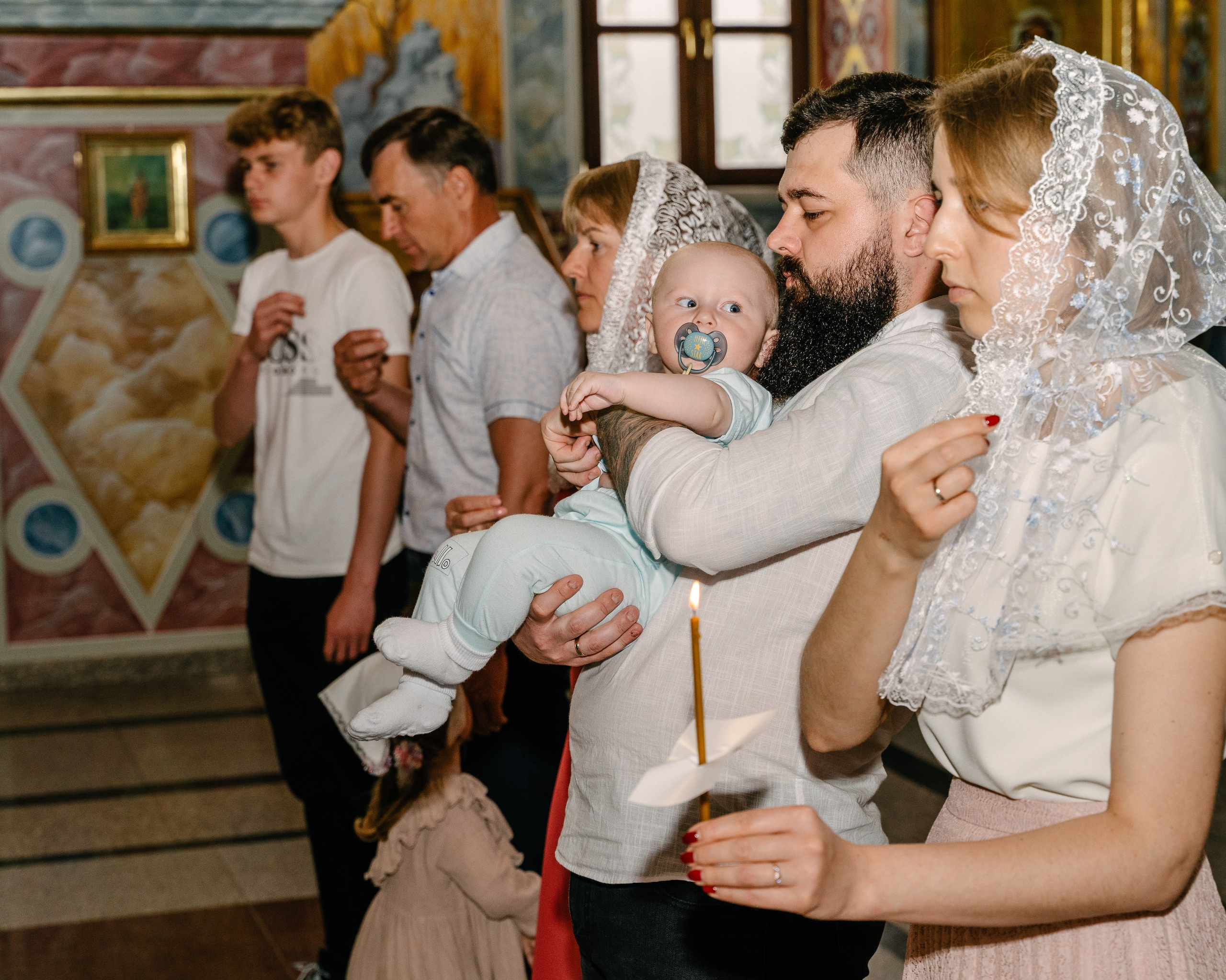 Крещение Федора. Свадебный фотограф Юлия Копылова