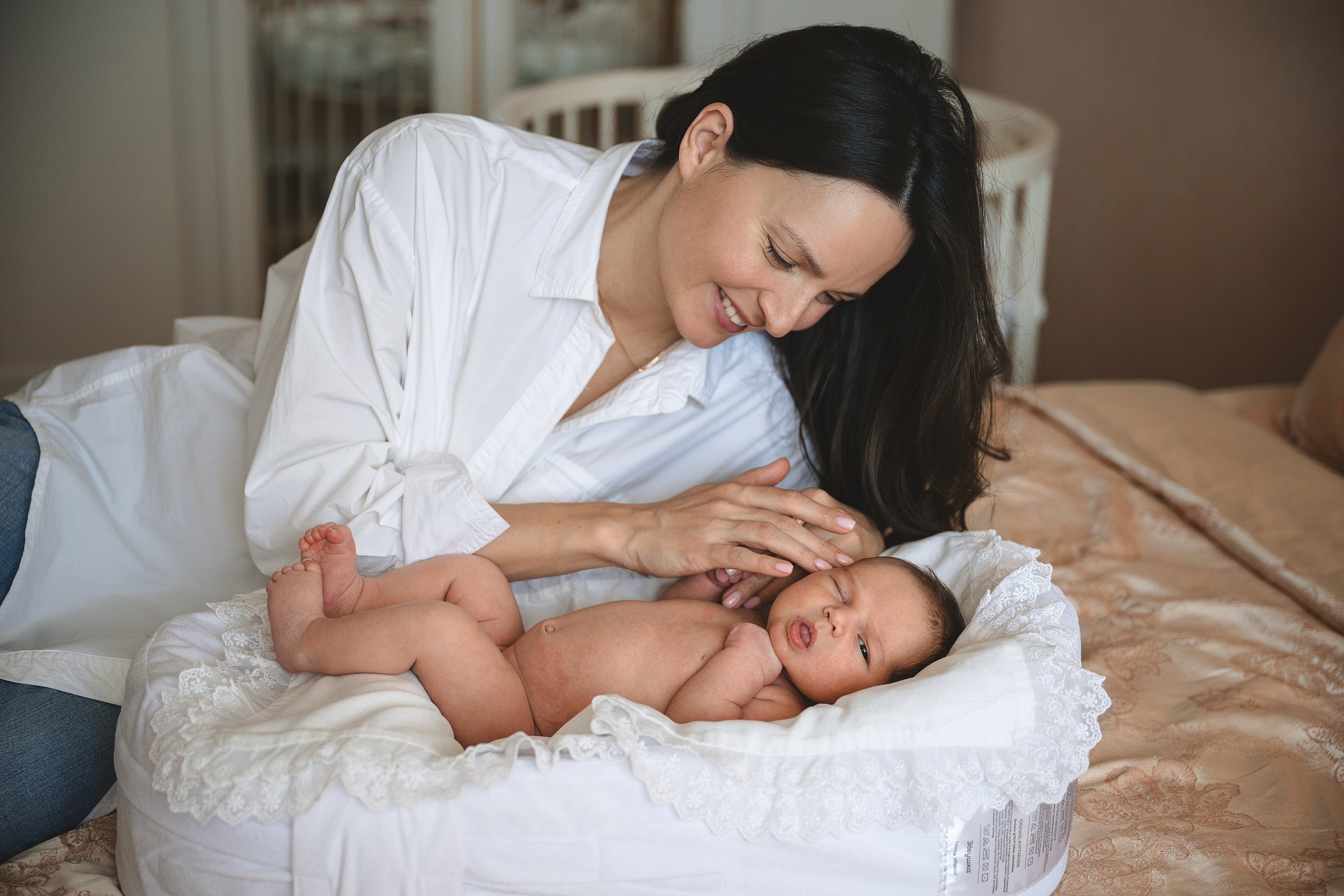 Диана (newborn natural). Семейный фотограф в Москве Наталья Капитонова