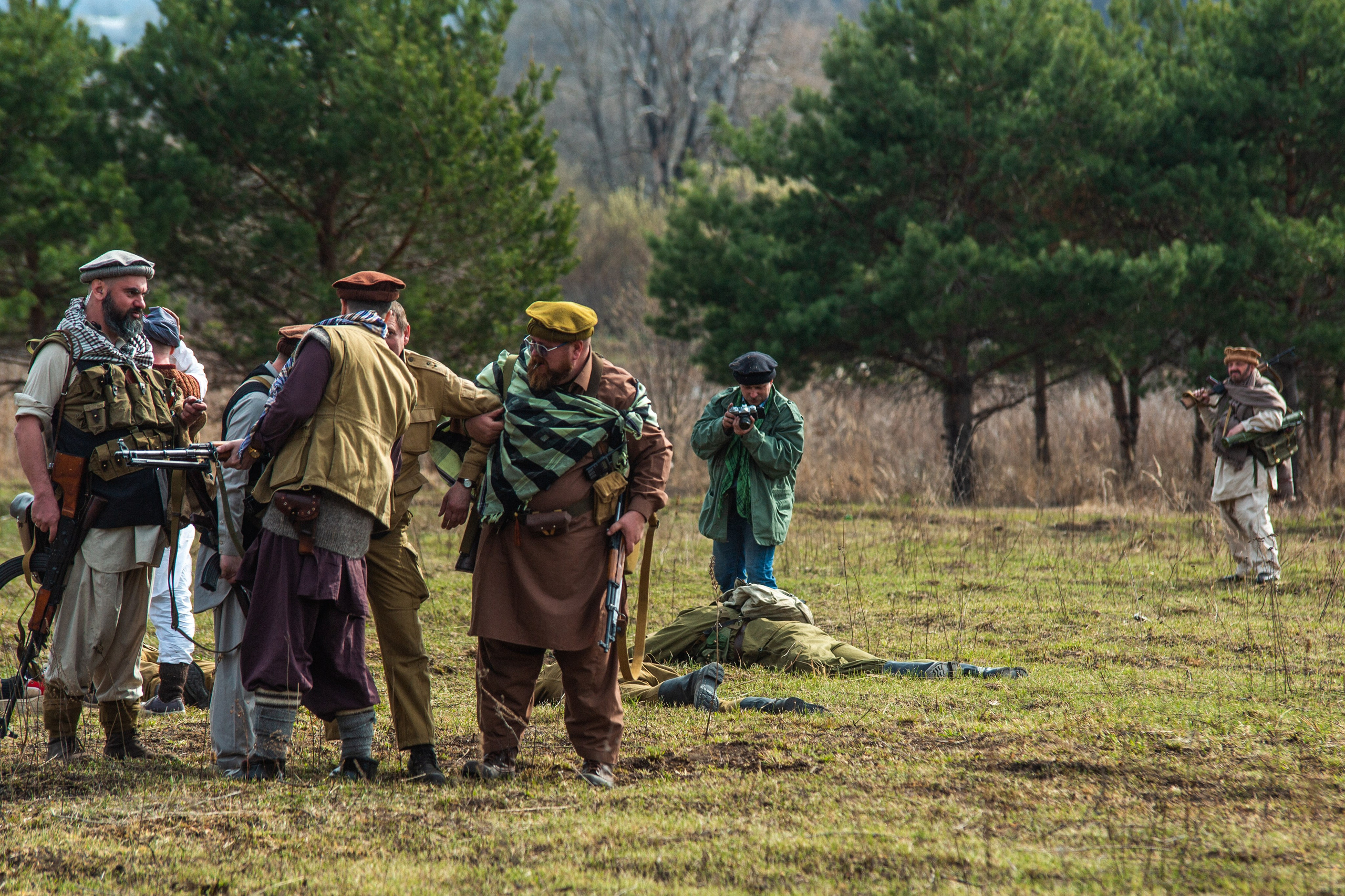 РЕКОНСТРУКЦИЯ БОЯ — АФГАН. Профессиональный фотограф в Мценске и Орловской области