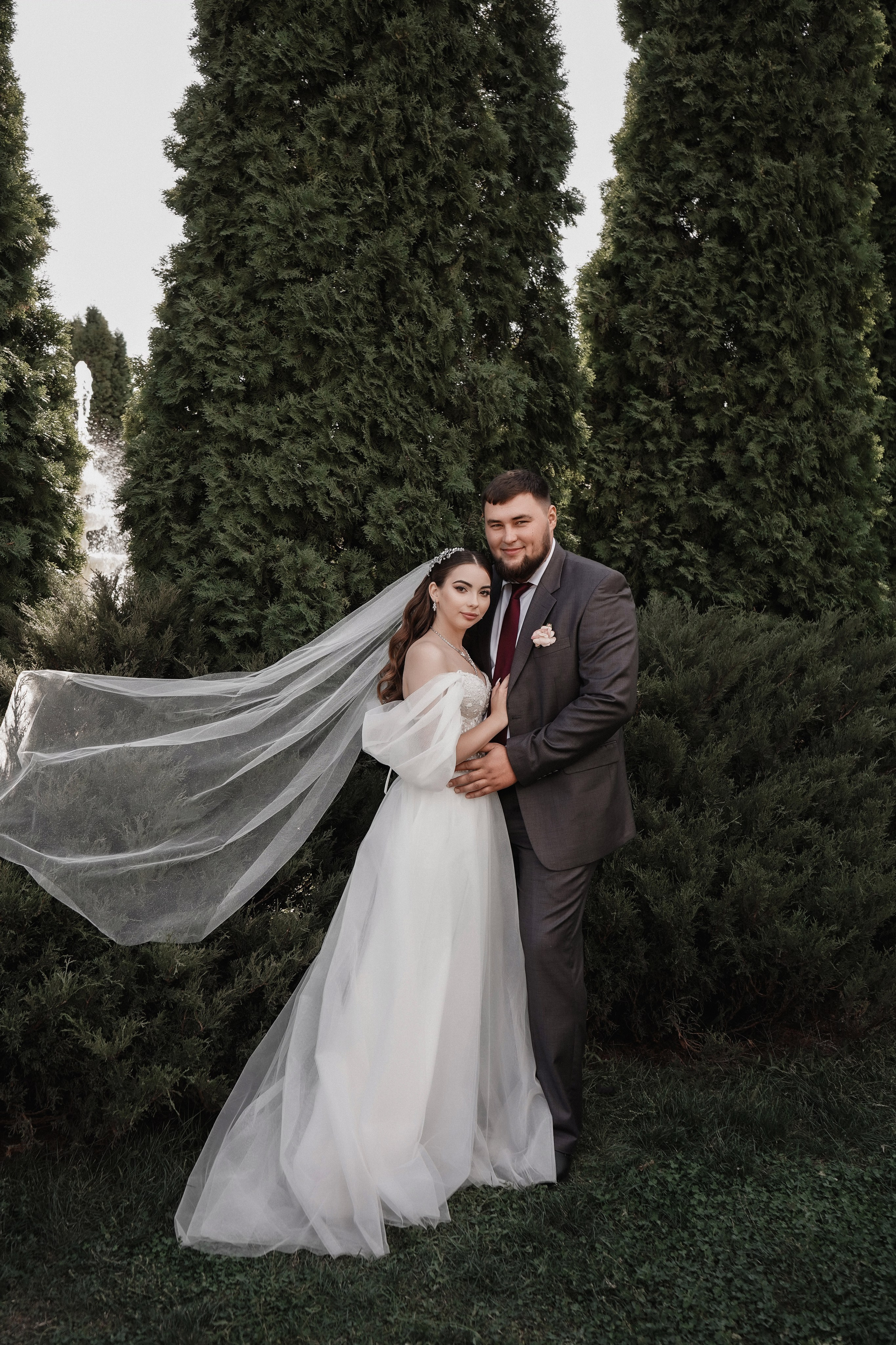 Свадебная фотосессия в Новочеркасске. Александровский парк и Вознесенский войсковой всеказачий собор. Андрей и Елена. Свадебный фотограф в Ростове-на-Дону. Таинство Крещения и Венчания, семейные фотосессии. Алёна Чёботова