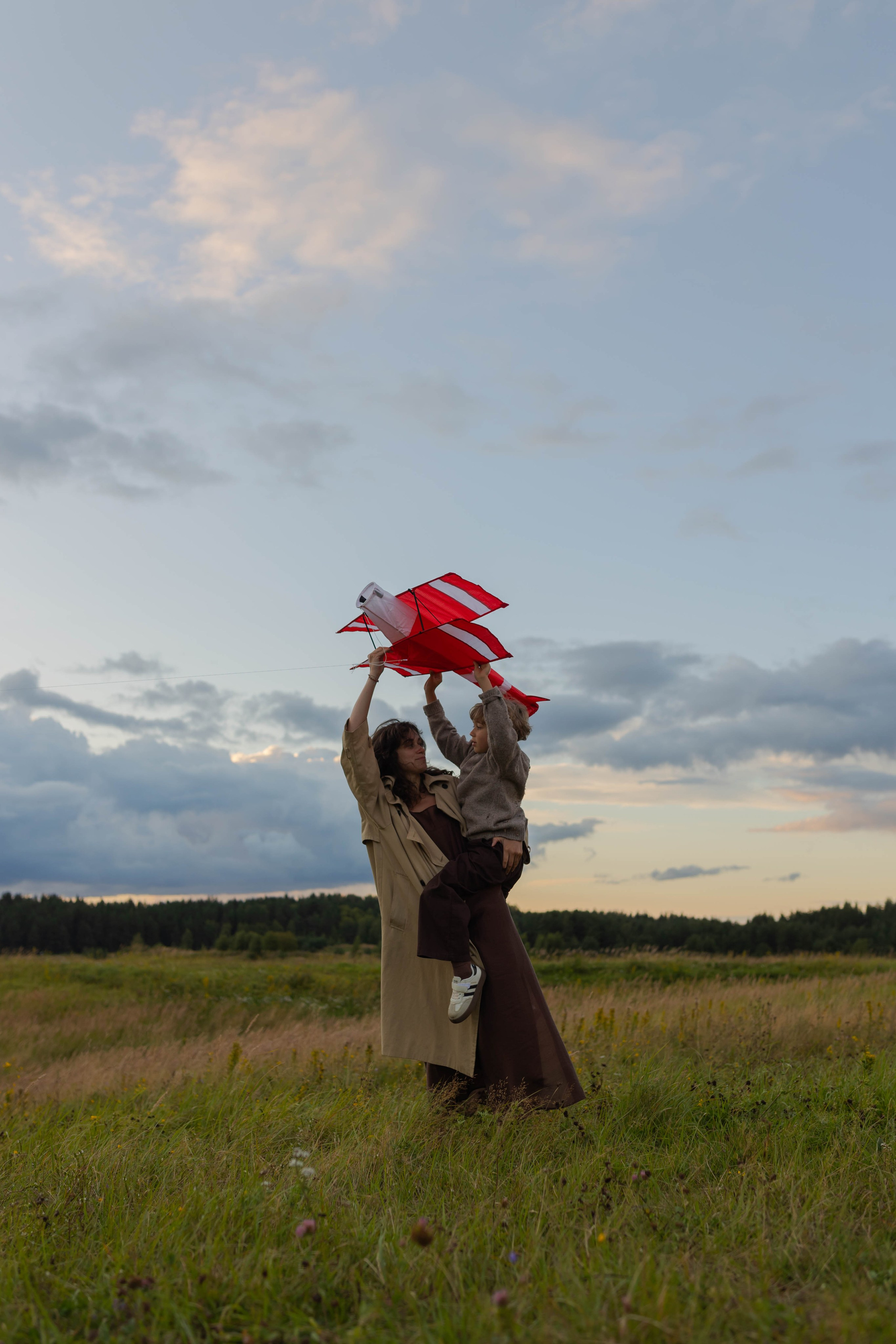 В полях. Семейный фотограф в Санкт-Петербурге Любовь Савкина