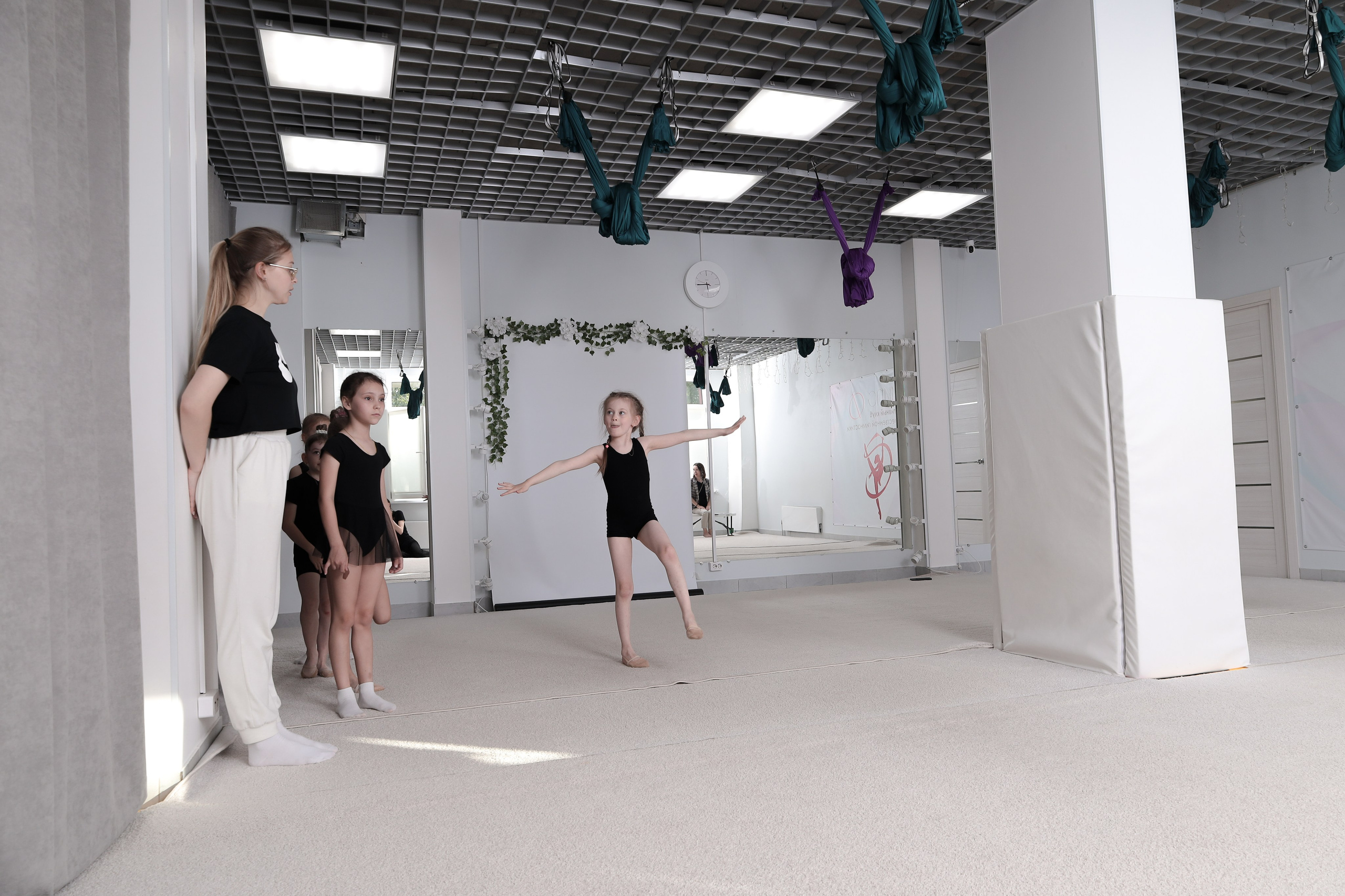 Открытый урок гимнастика. Фотограф Надршина Лилия