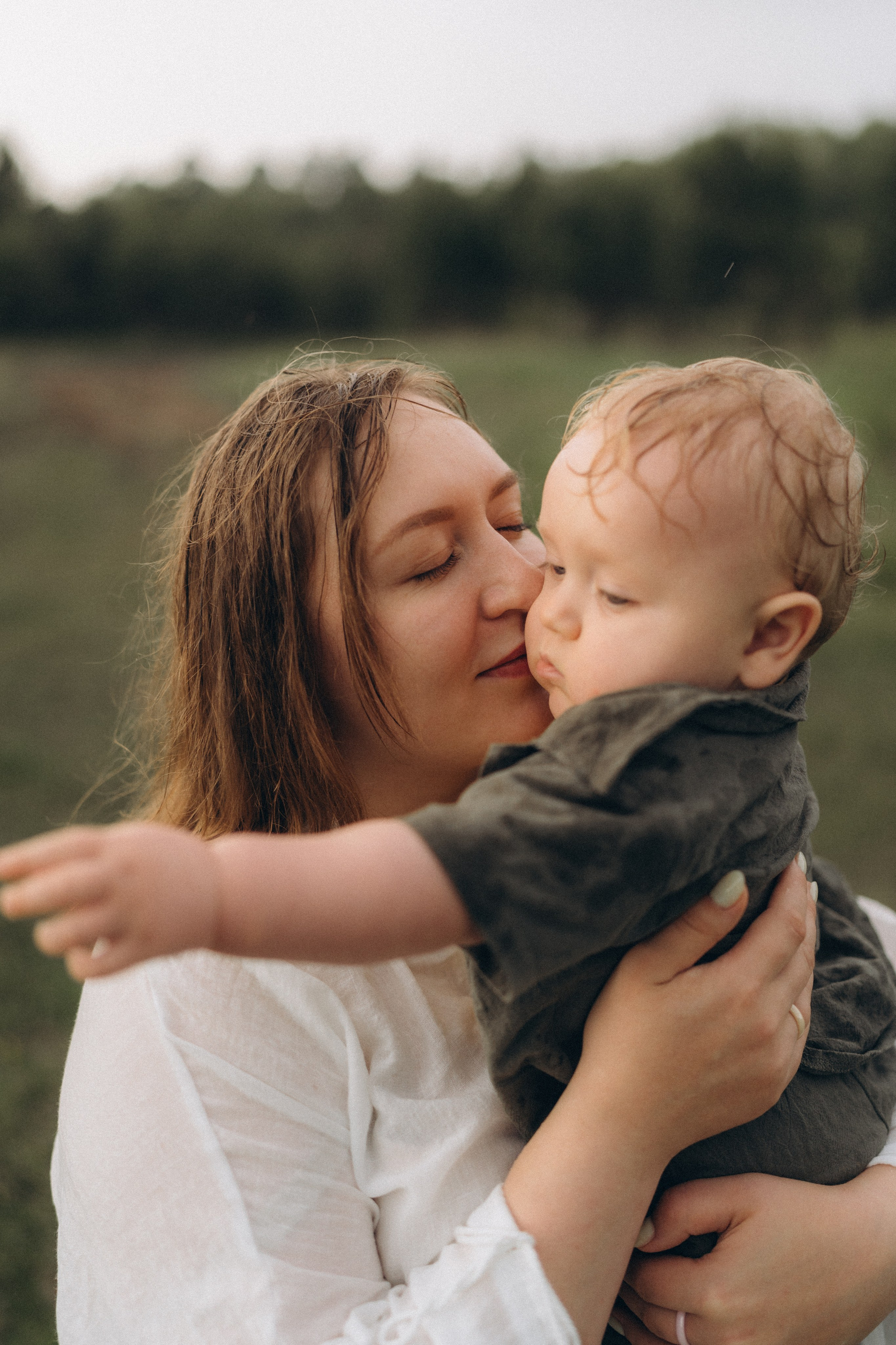 Первый год и первый дождь. Семейный фотограф в Ангарске/ Иркутске