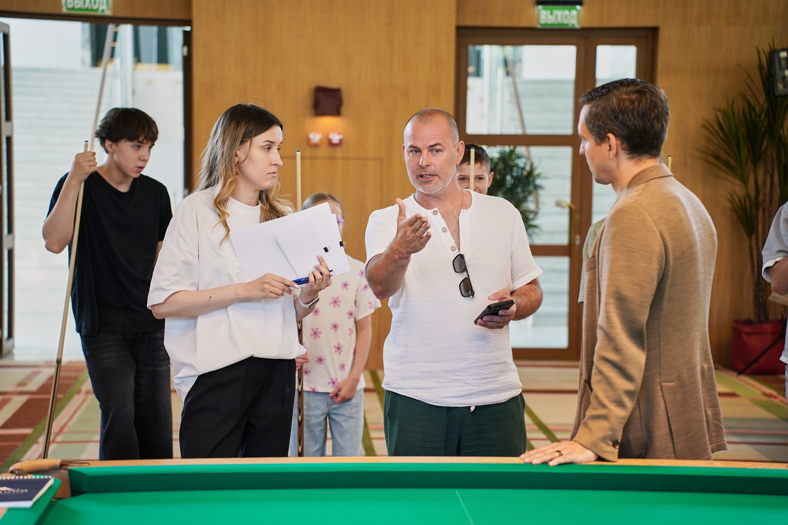 Бильярд Родина. Фотограф