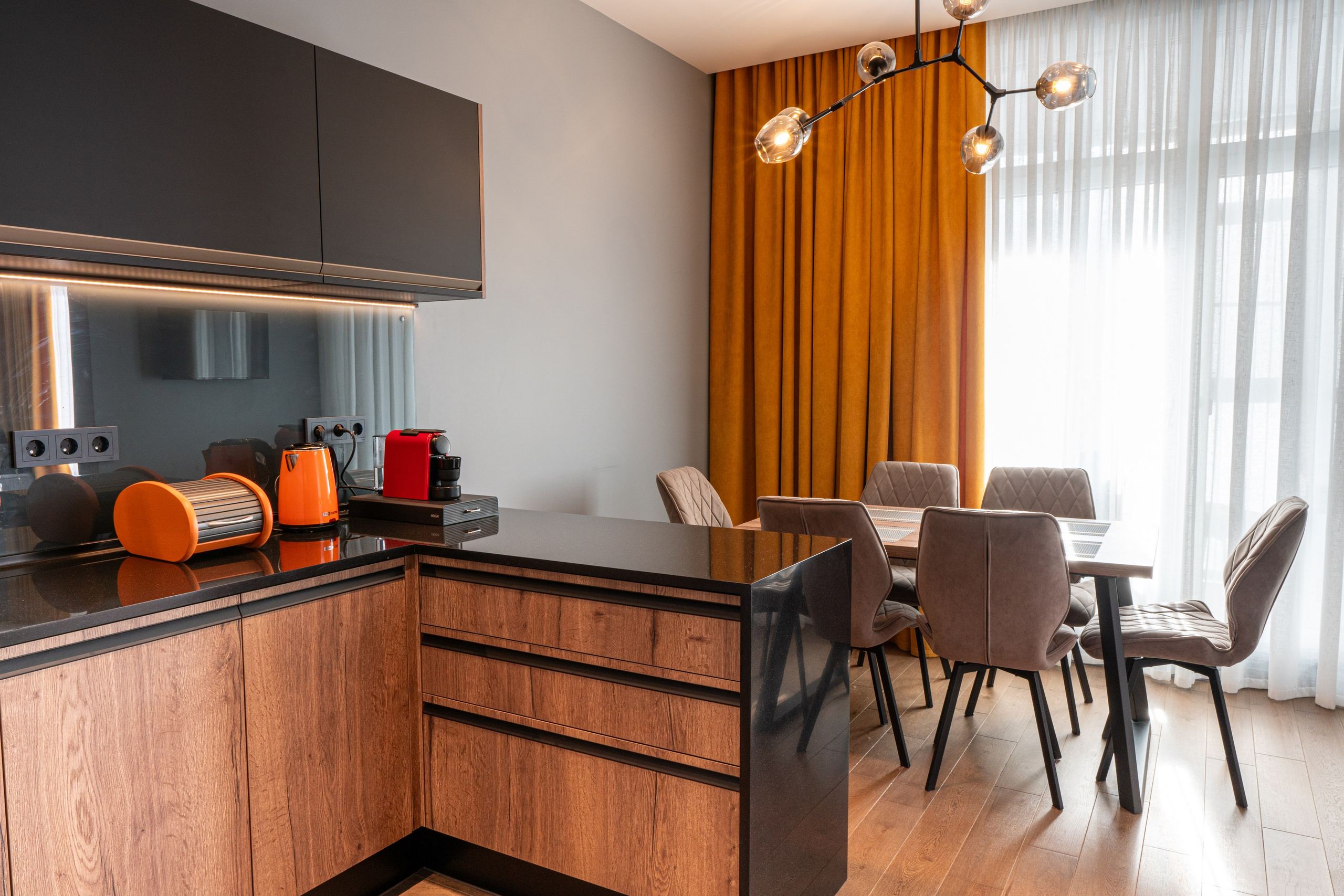 Съёмка квартиры для портфолио дизайнера интерьеров