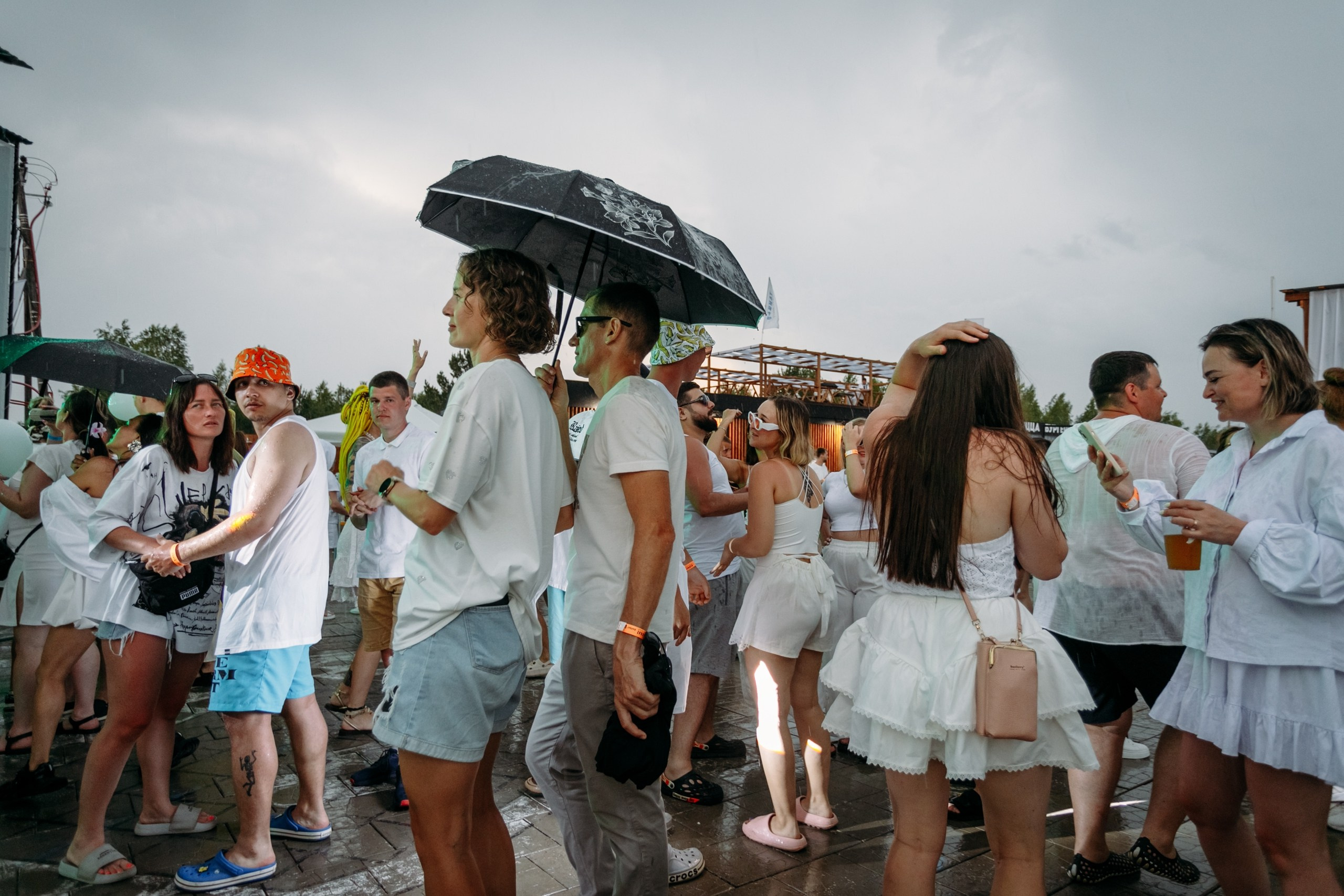 White Party @ Бархат парк. Репортажный фотограф Максим Полянский. Москва, Санкт-Петербург, Красноярск