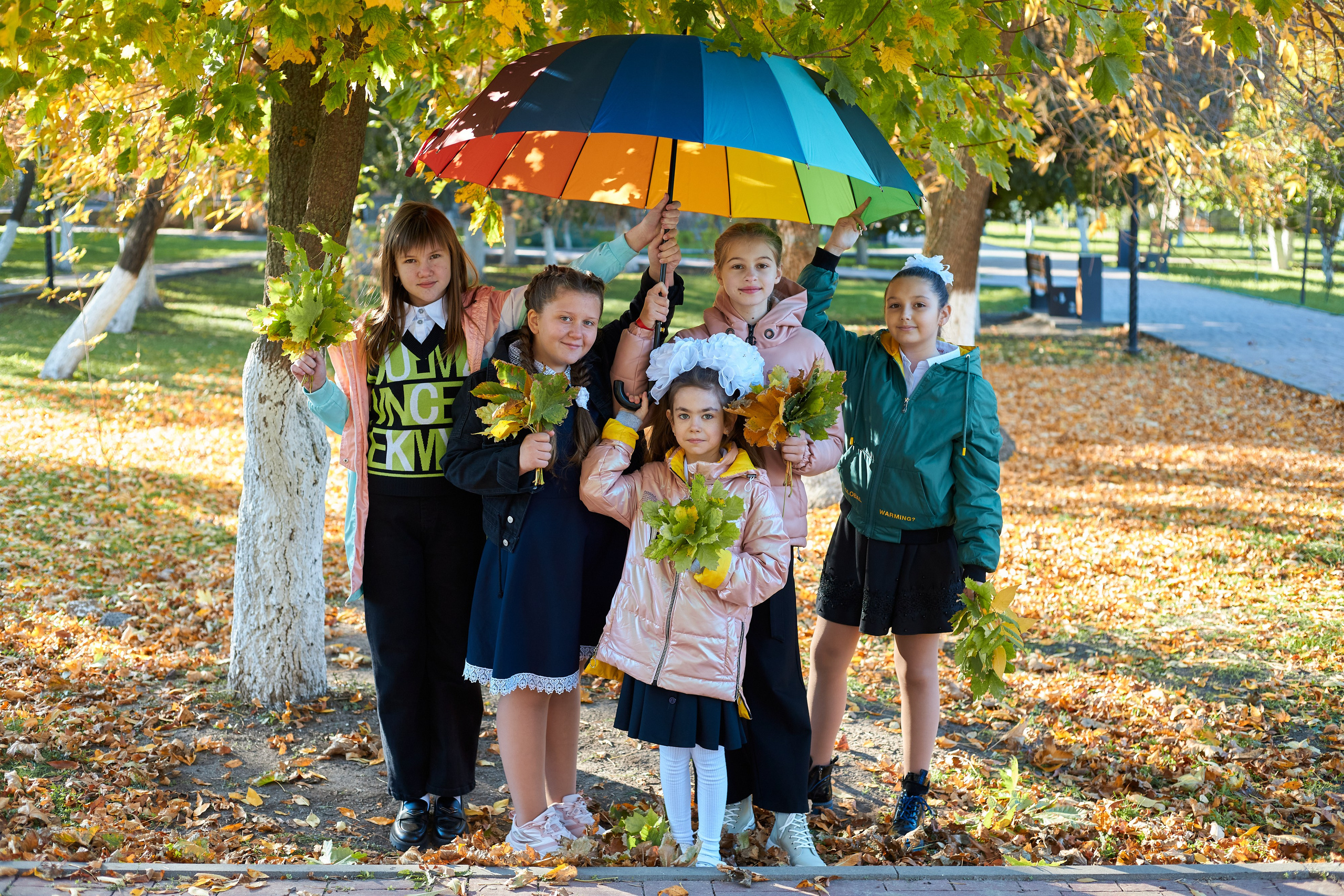 Съёмки в парке. Выпускные фотоальбомы Тацинская