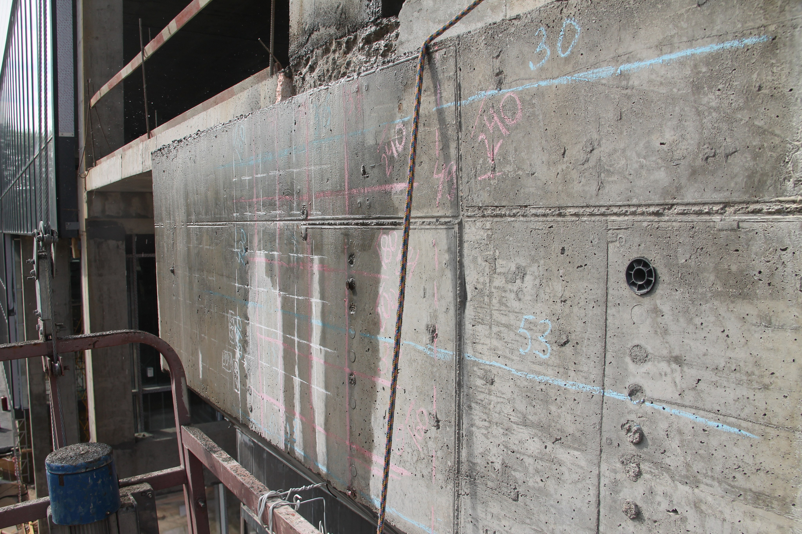 Определение фактических параметров армирования монолитной железобетонной балки. Ультразвуковое и георадарное обследование бетонных и железобетонных конструкций в Москве и МО