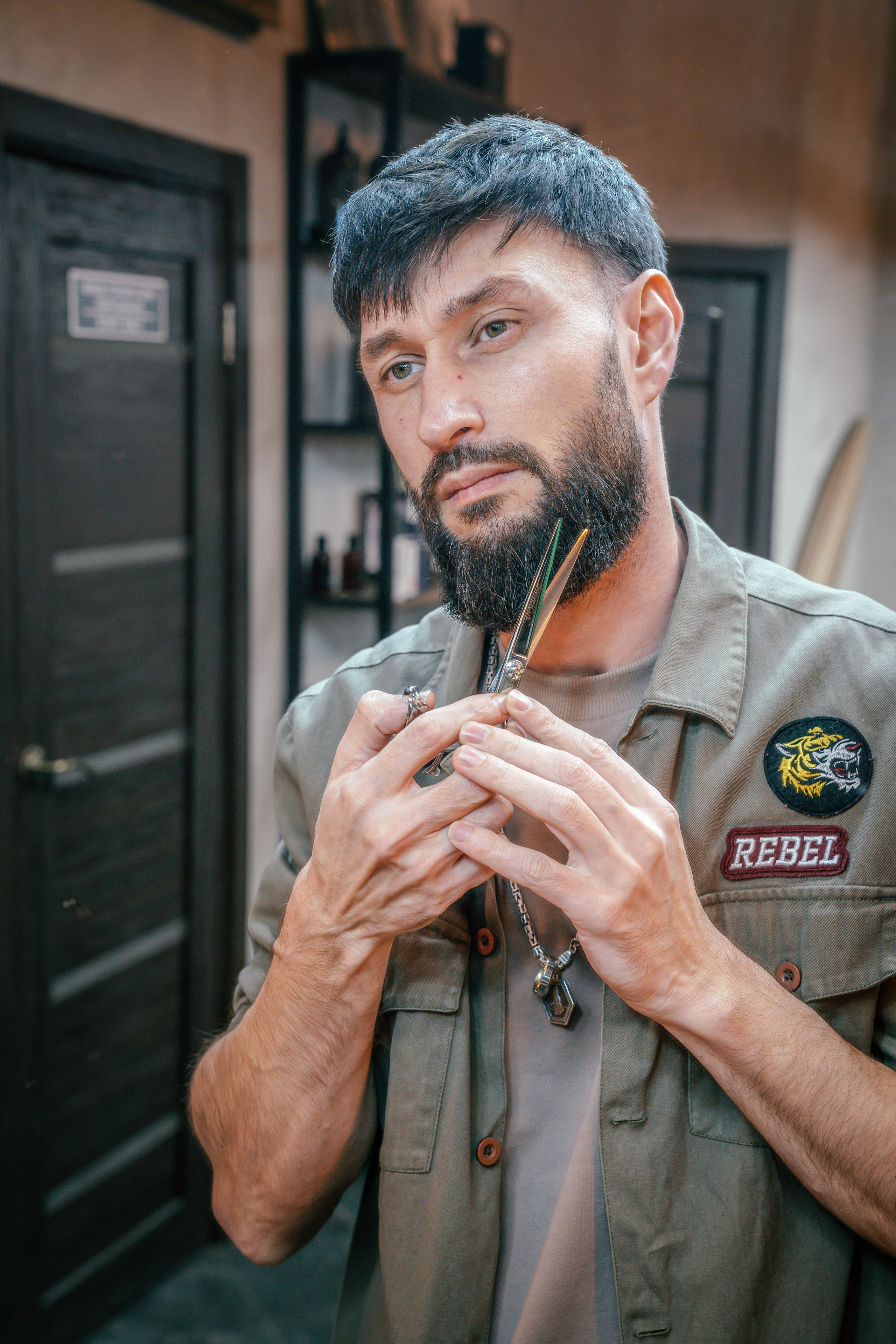 Barbershop BRITVA Лесопарковая 2024. Фото и видео съёмка на заказ. VAU Studia. Москва