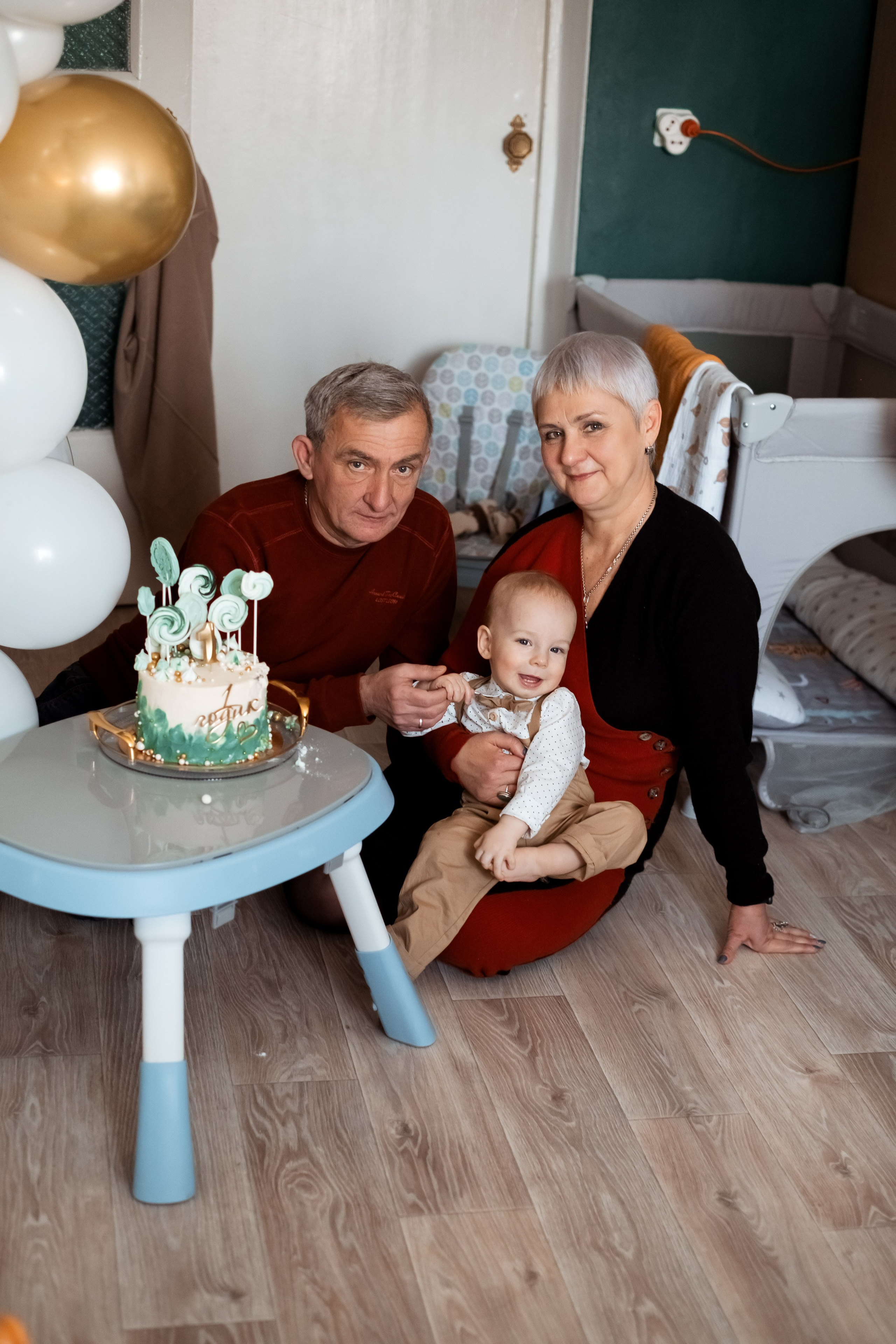 Ура! Мне 1 годик. Семейный и детский фотограф в Мелитополе /Наталья Зацеркляная