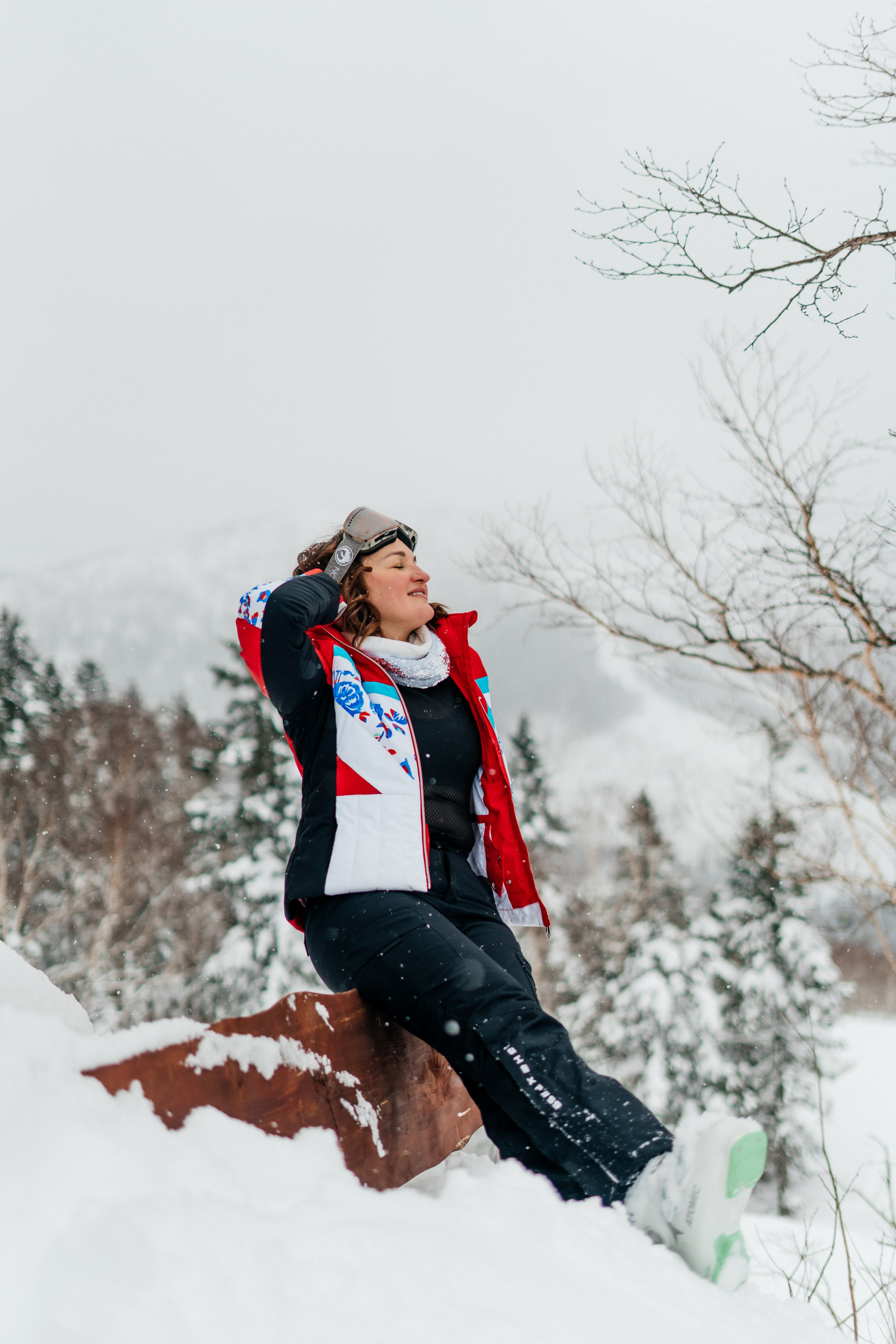 Лыжницы против сноубордисток. Фотограф сахалин