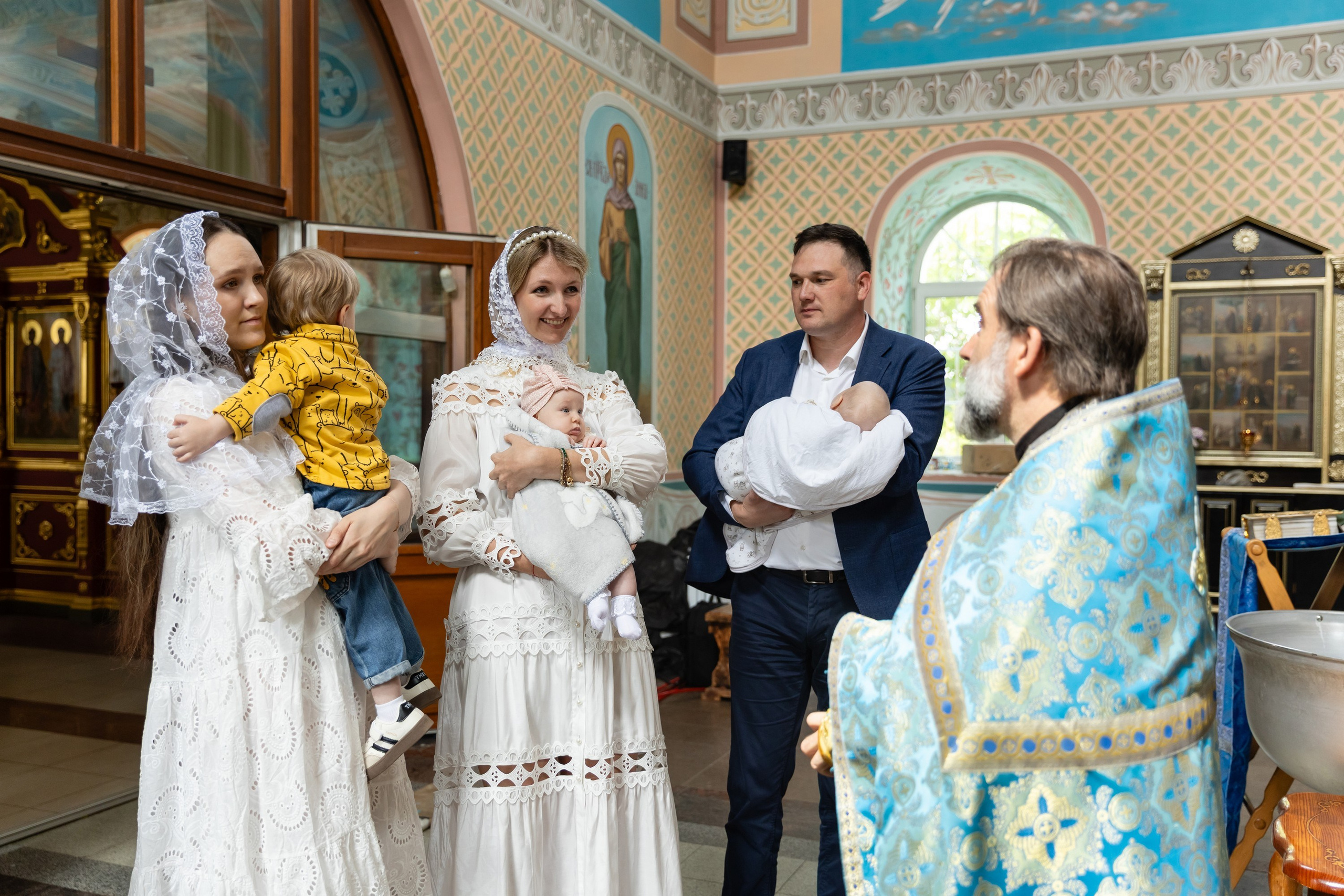 Крестины Оливия, Анна-Мария, Влад. Татьяна Чернышова свадебный фотограф Москва