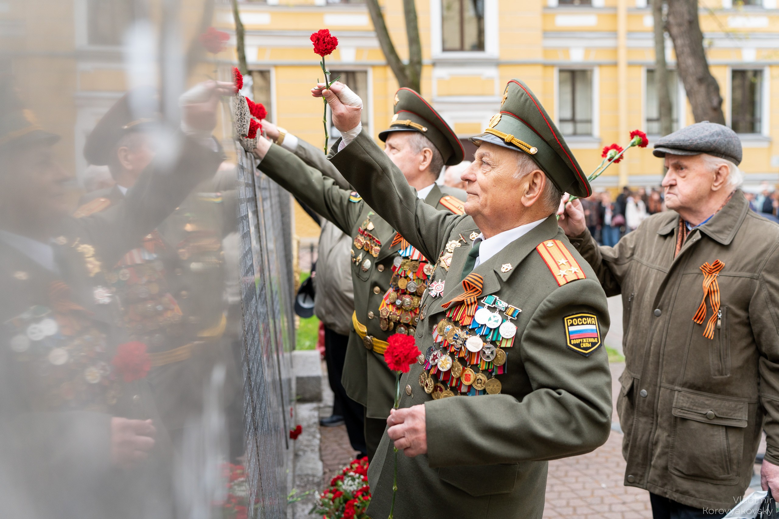 Мероприятия ко Дню Победы. Фотограф Владимир Коровяковский